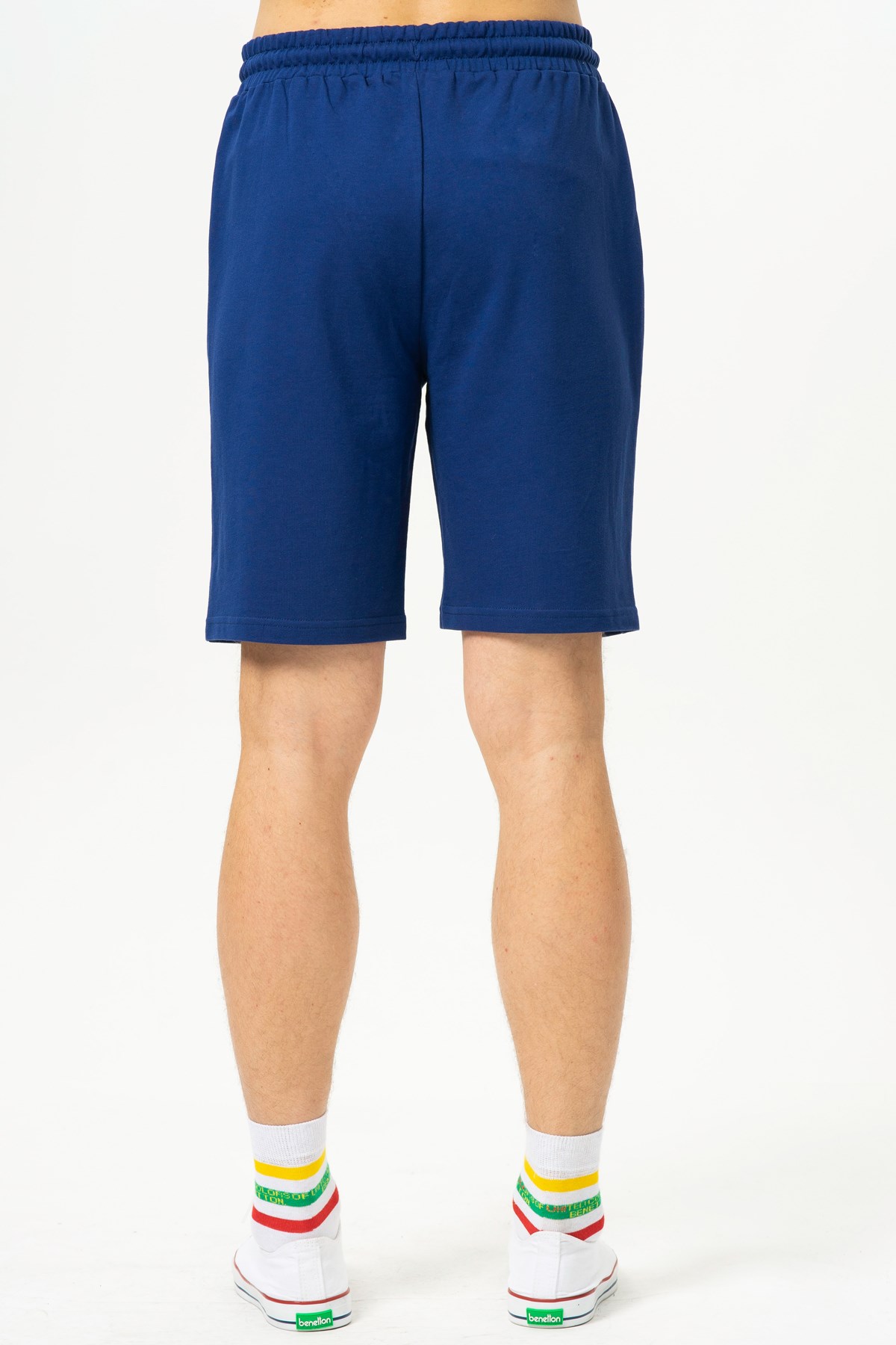 Benetton Erkek Şort BNT-M086 B-R Lacivert
