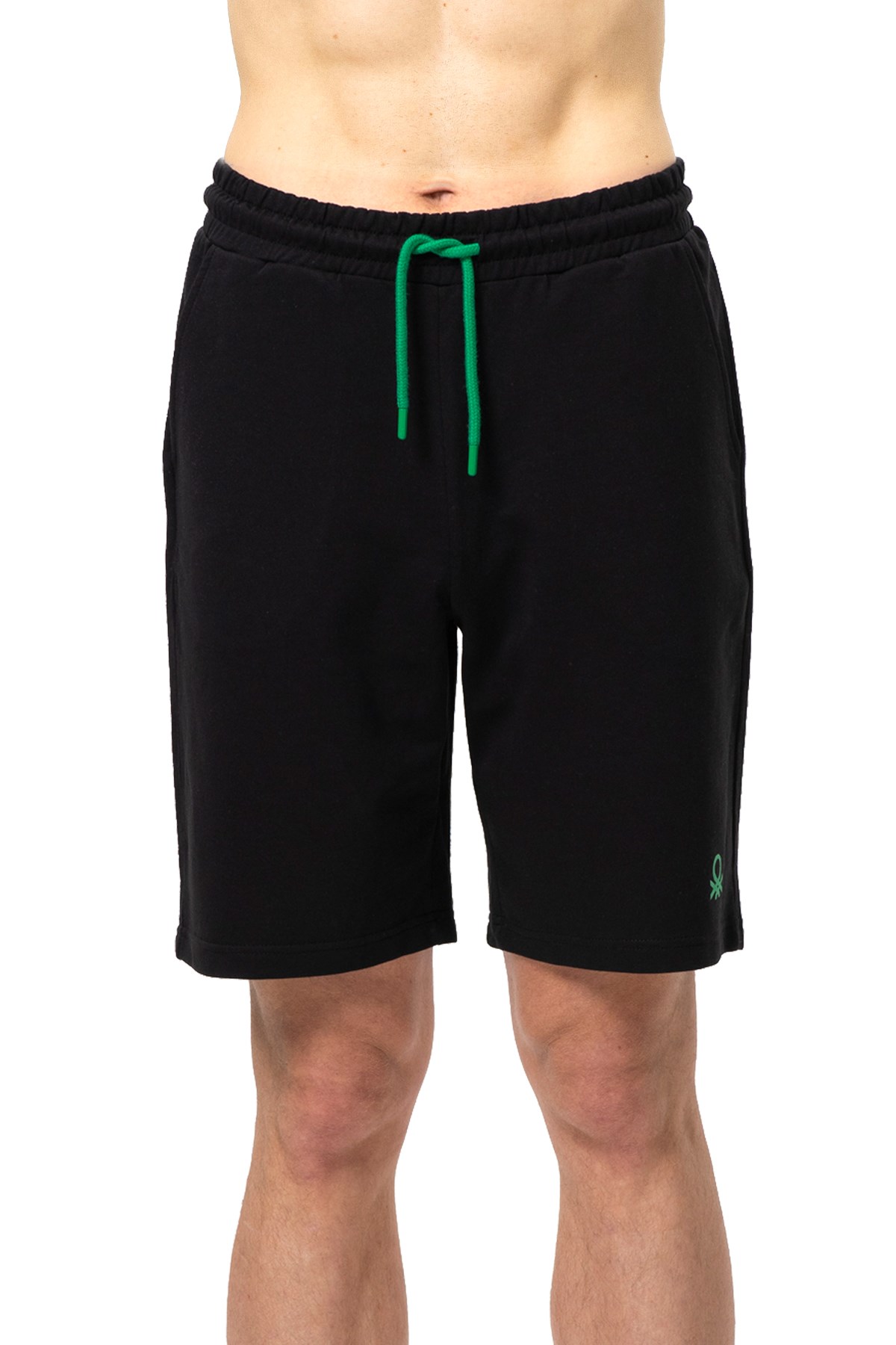 Benetton Erkek Şort BNT-M086 B-R Siyah