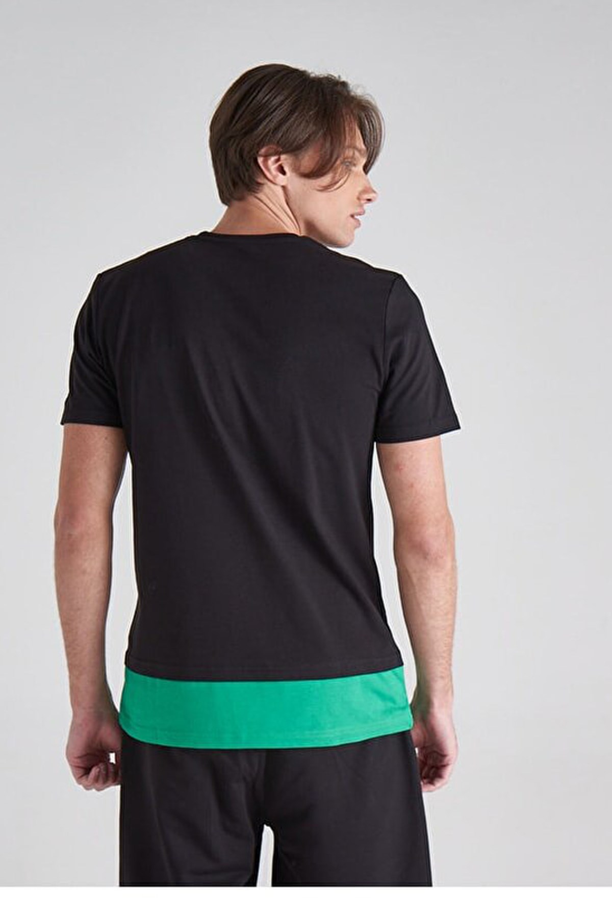 Benetton Erkek Tişört BNT-M088 TOP Siyah