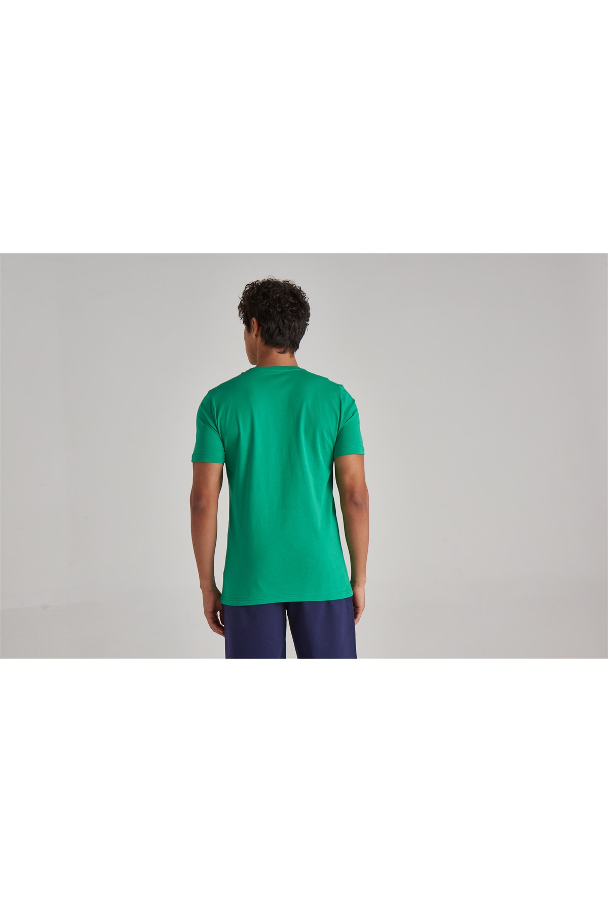 Benetton Erkek Tişört BNT-M095 TOP Yeşil