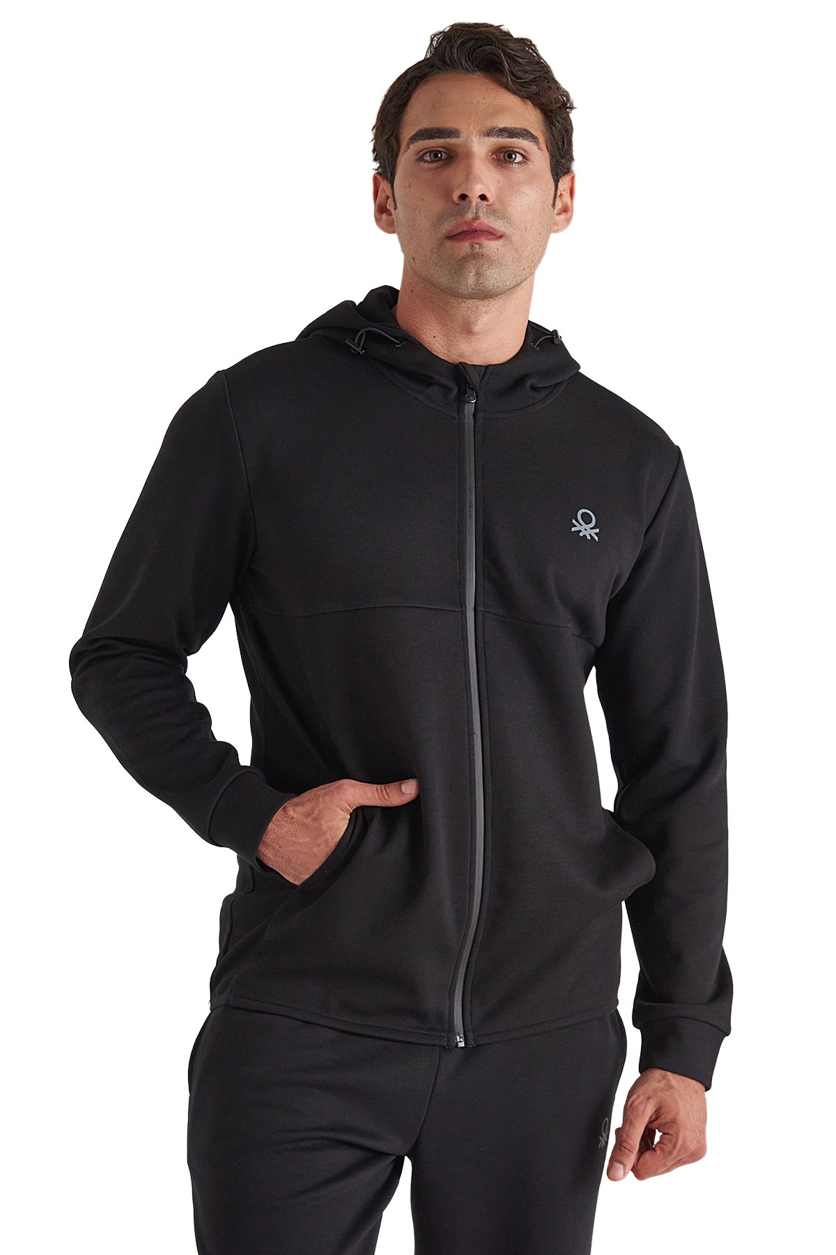 Benetton Erkek Eşofman üstü BNT-M20091 T Siyah