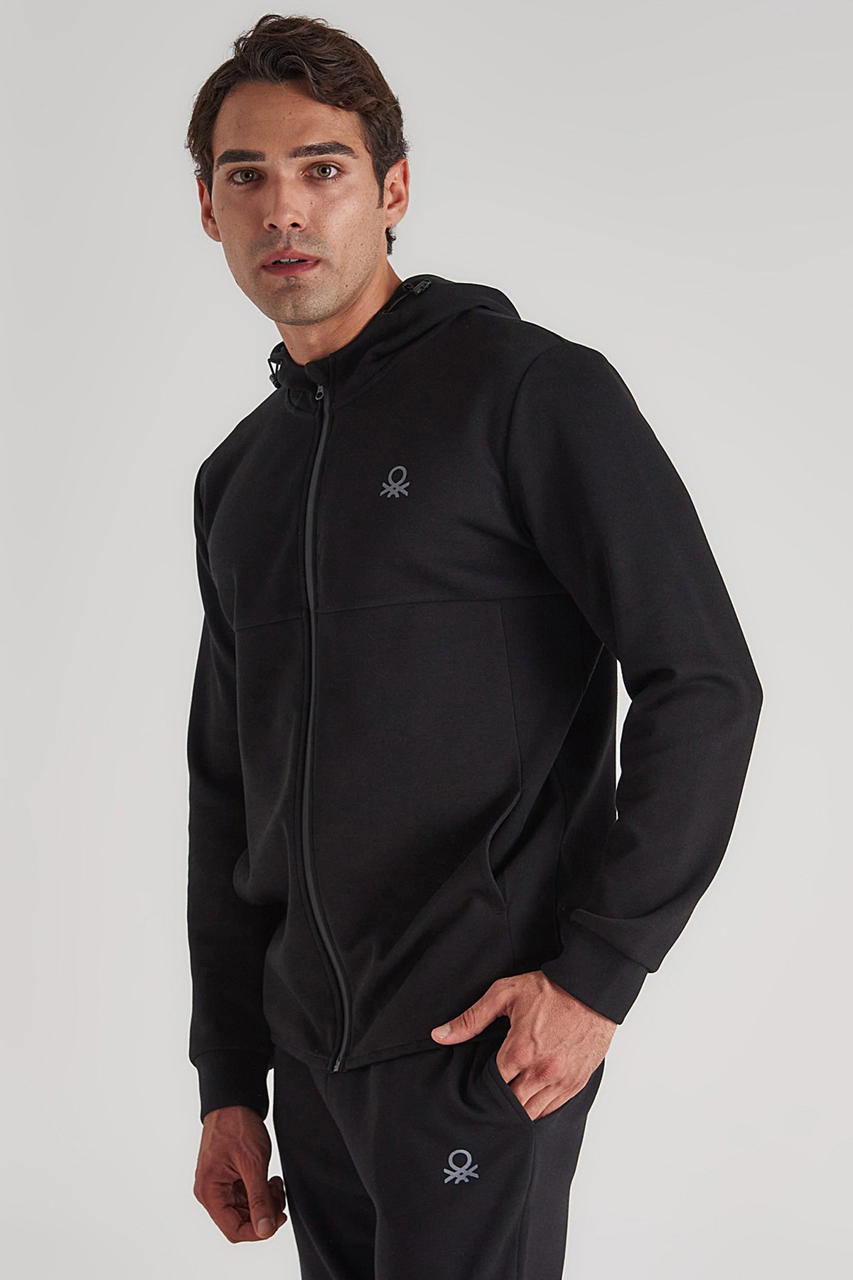 Benetton Erkek Eşofman üstü BNT-M20091 T Siyah