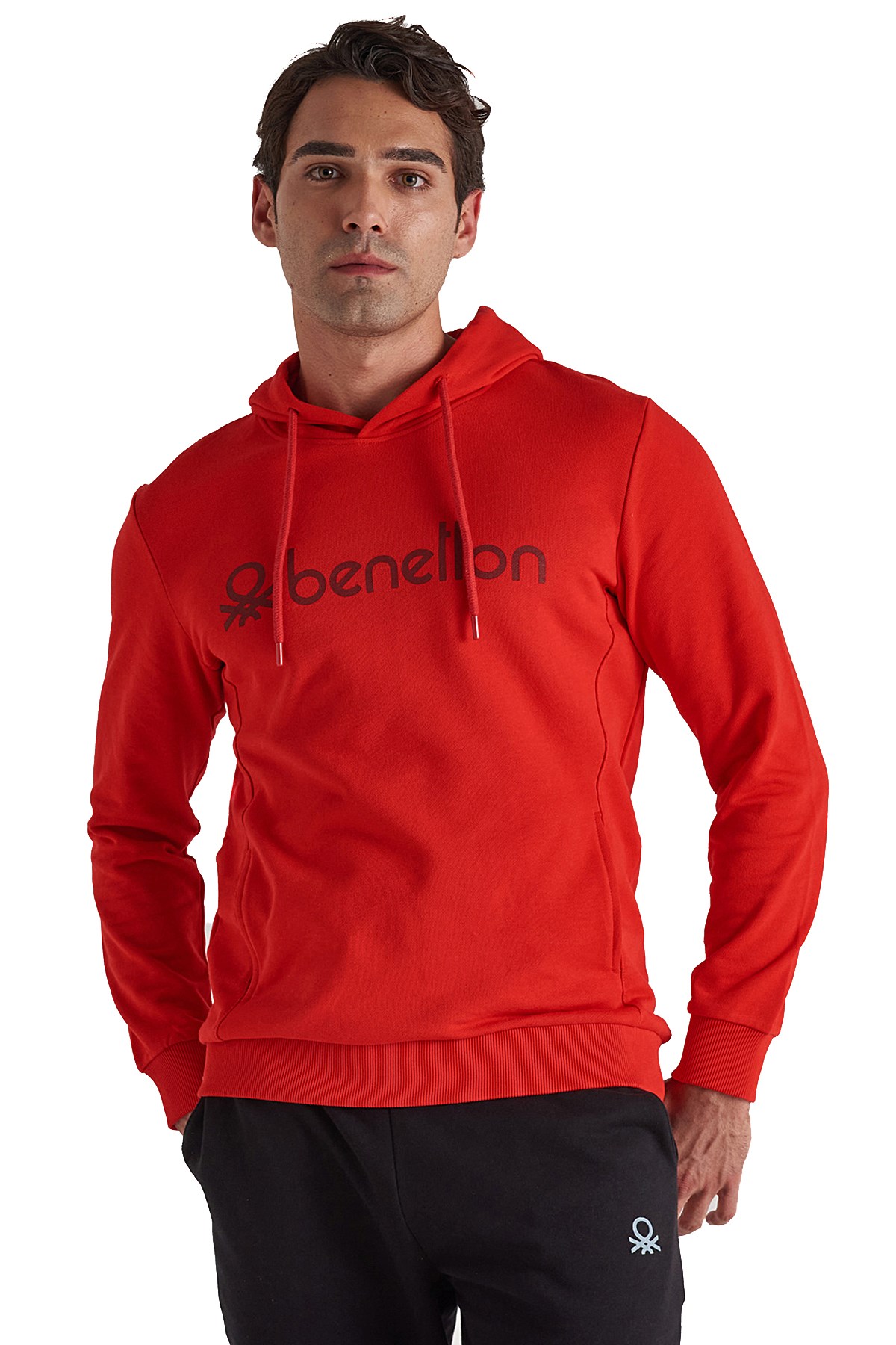 Benetton Erkek Sweatshirt BNT-M20093 Kırmızı