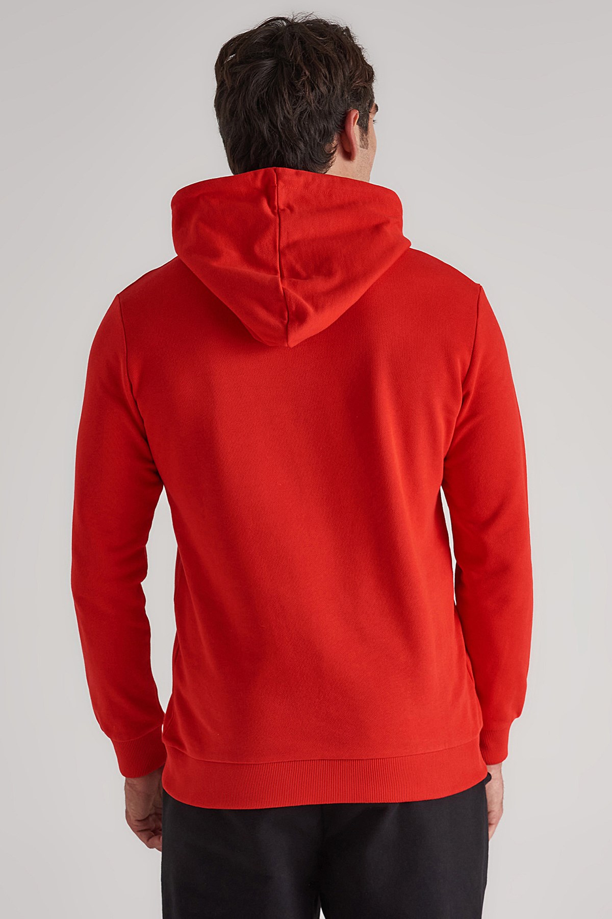 Benetton Erkek Sweatshirt BNT-M20093 Kırmızı