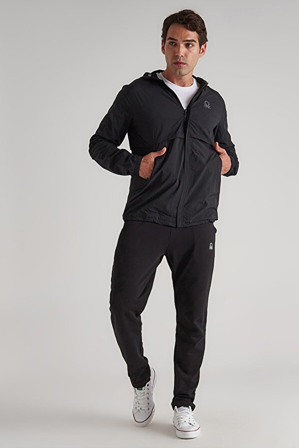 Benetton Erkek Palto BNT-M20095 Siyah
