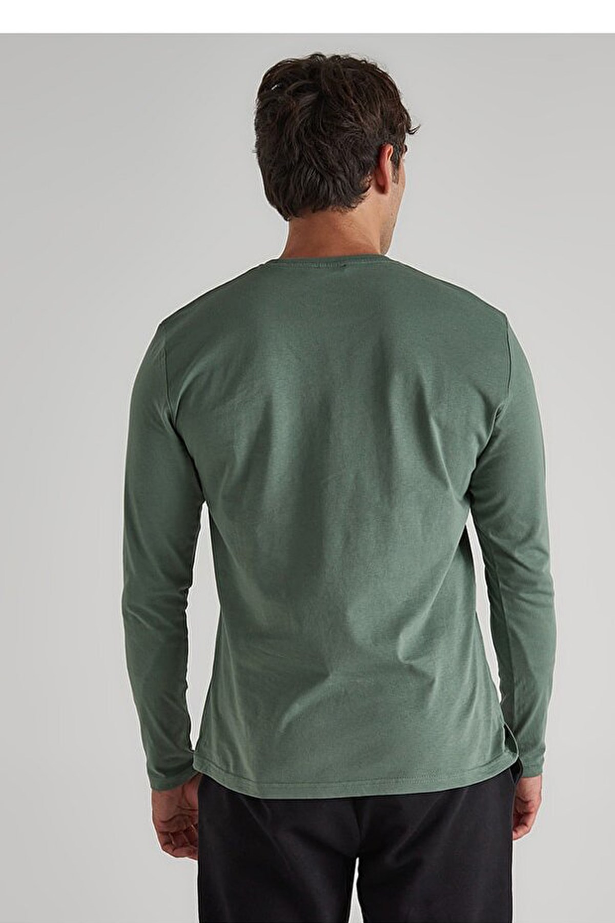 Benetton Erkek Sweatshirt BNT-M20296 Haki