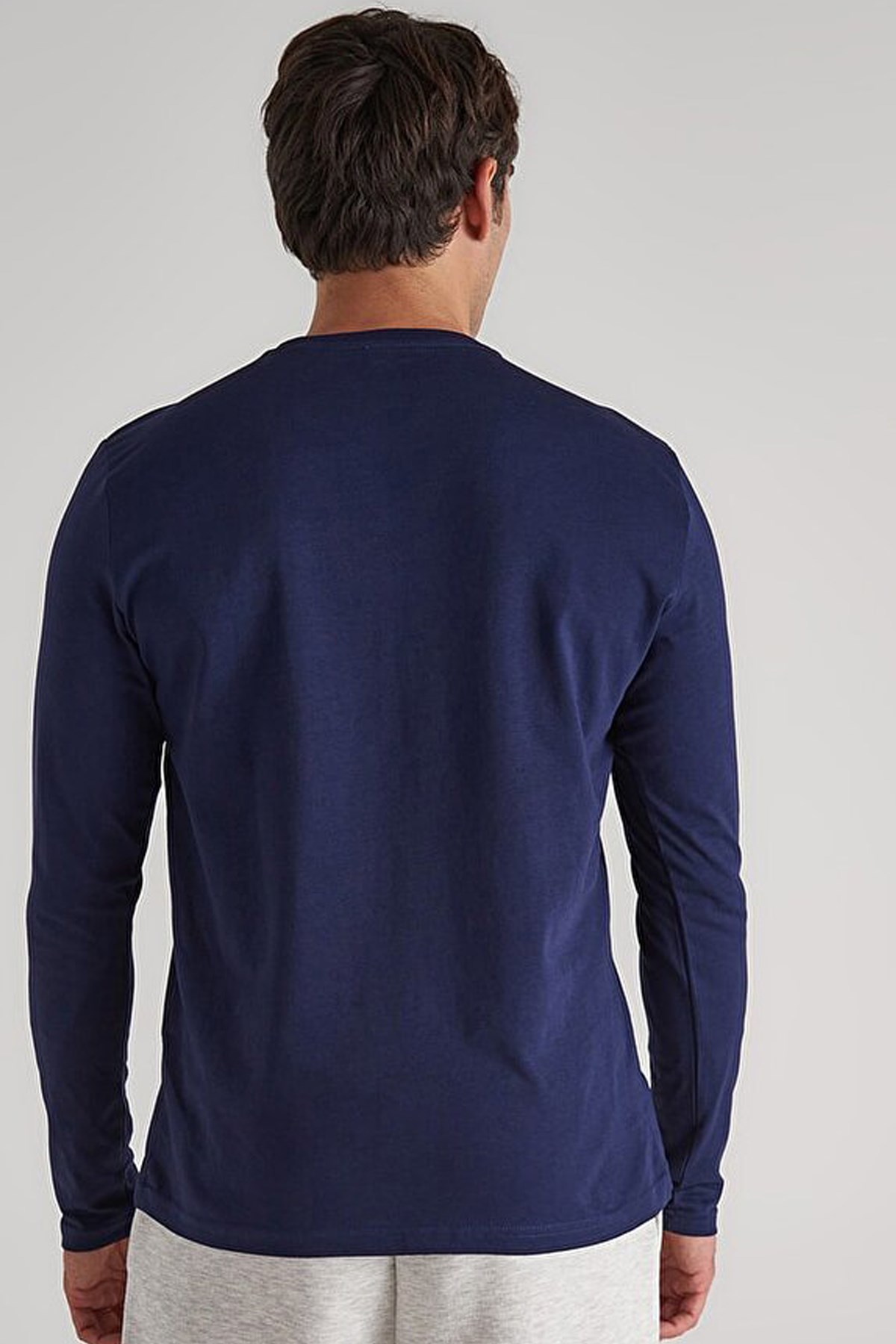 Benetton Erkek Sweatshirt BNT-M20298 Lacivert