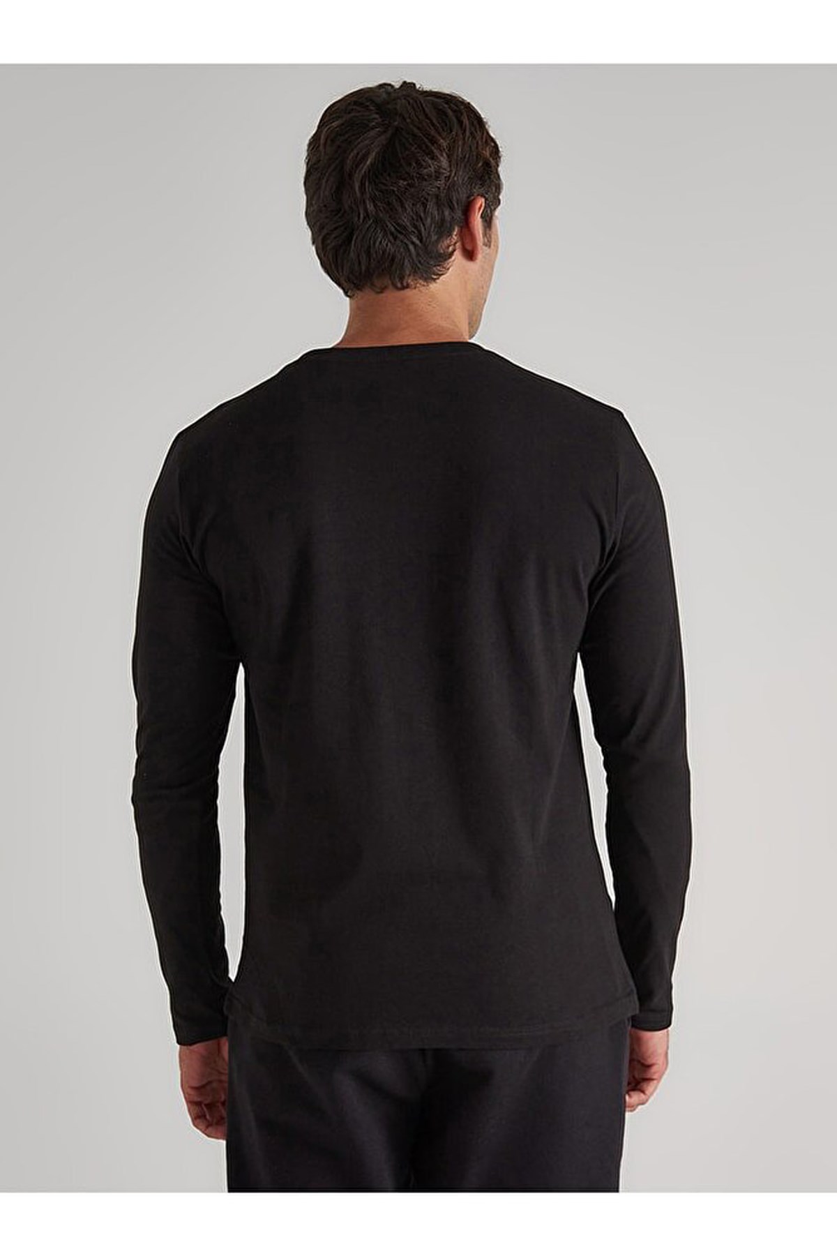 Benetton Erkek Sweatshirt BNT-M20298 Siyah