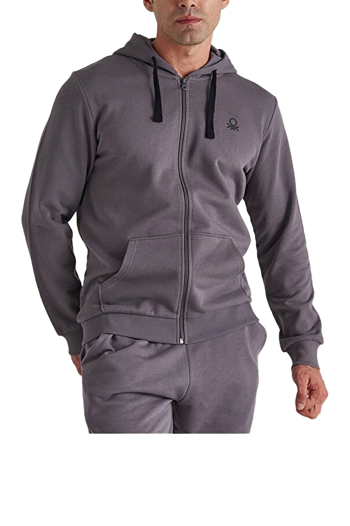 Benetton Erkek Sweatshirt BNT-M20310 Antrasit