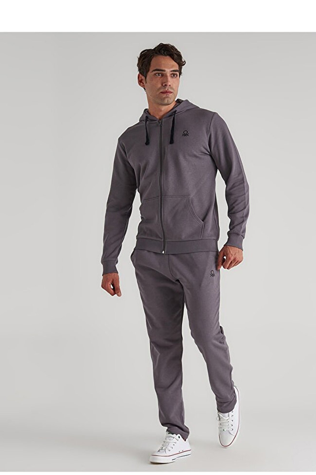 Benetton Erkek Sweatshirt BNT-M20310 Antrasit