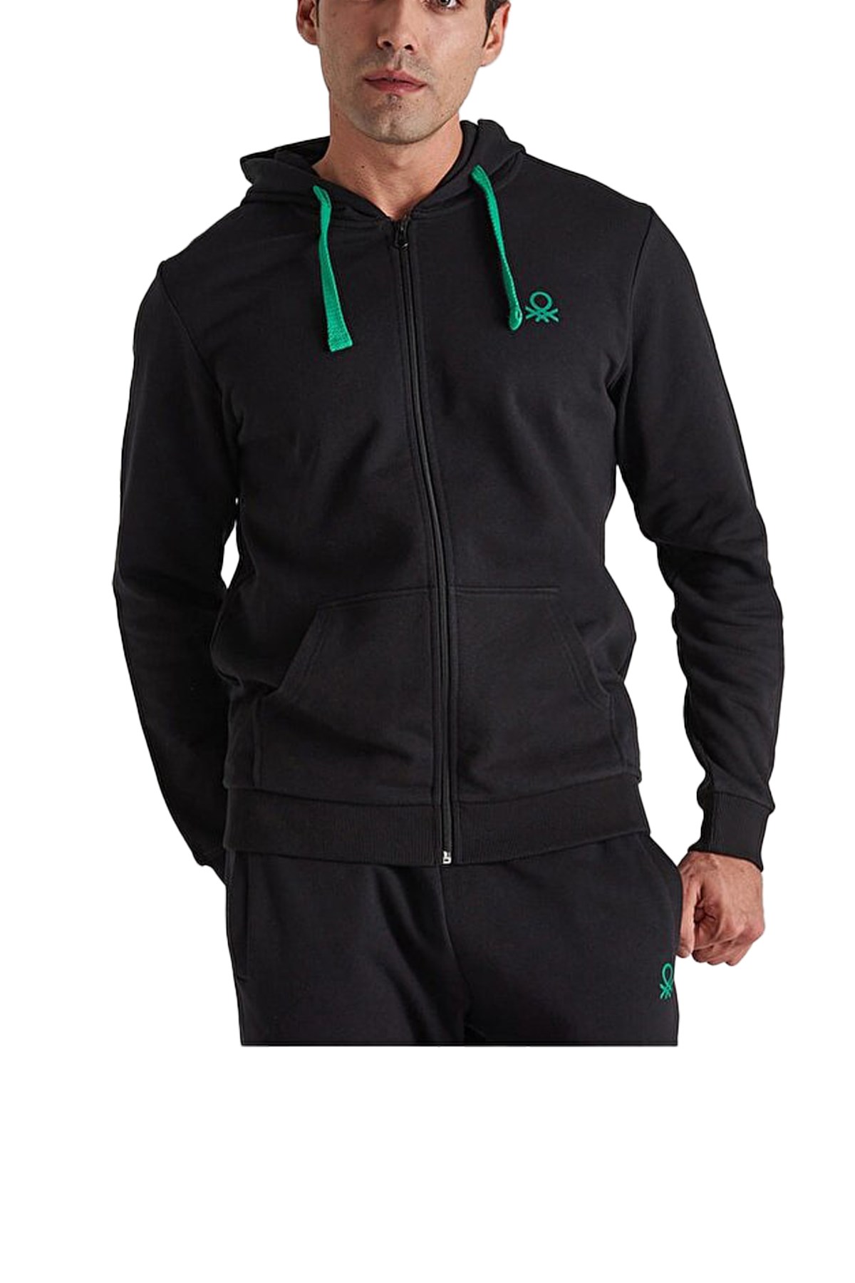 Benetton Erkek Sweatshirt BNT-M20310 Siyah