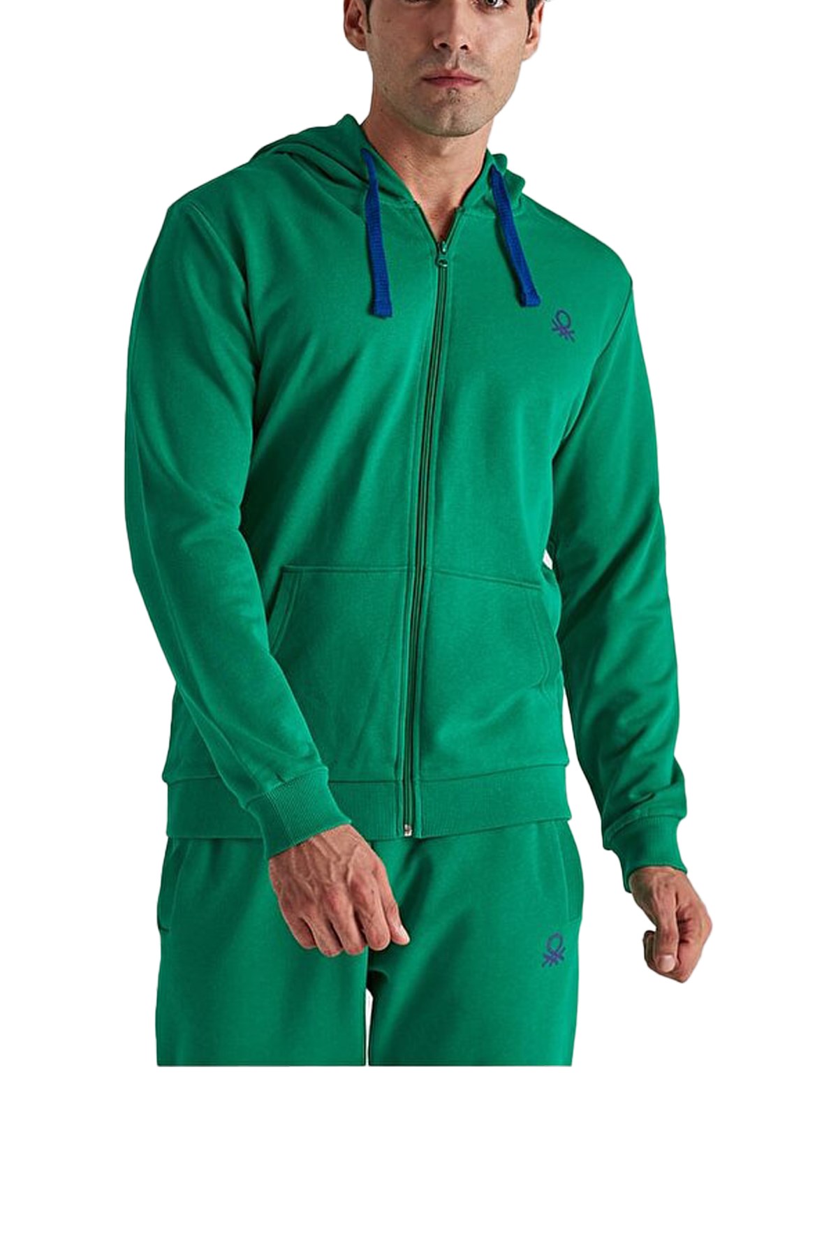 Benetton Erkek Sweatshirt BNT-M20310 Yeşil