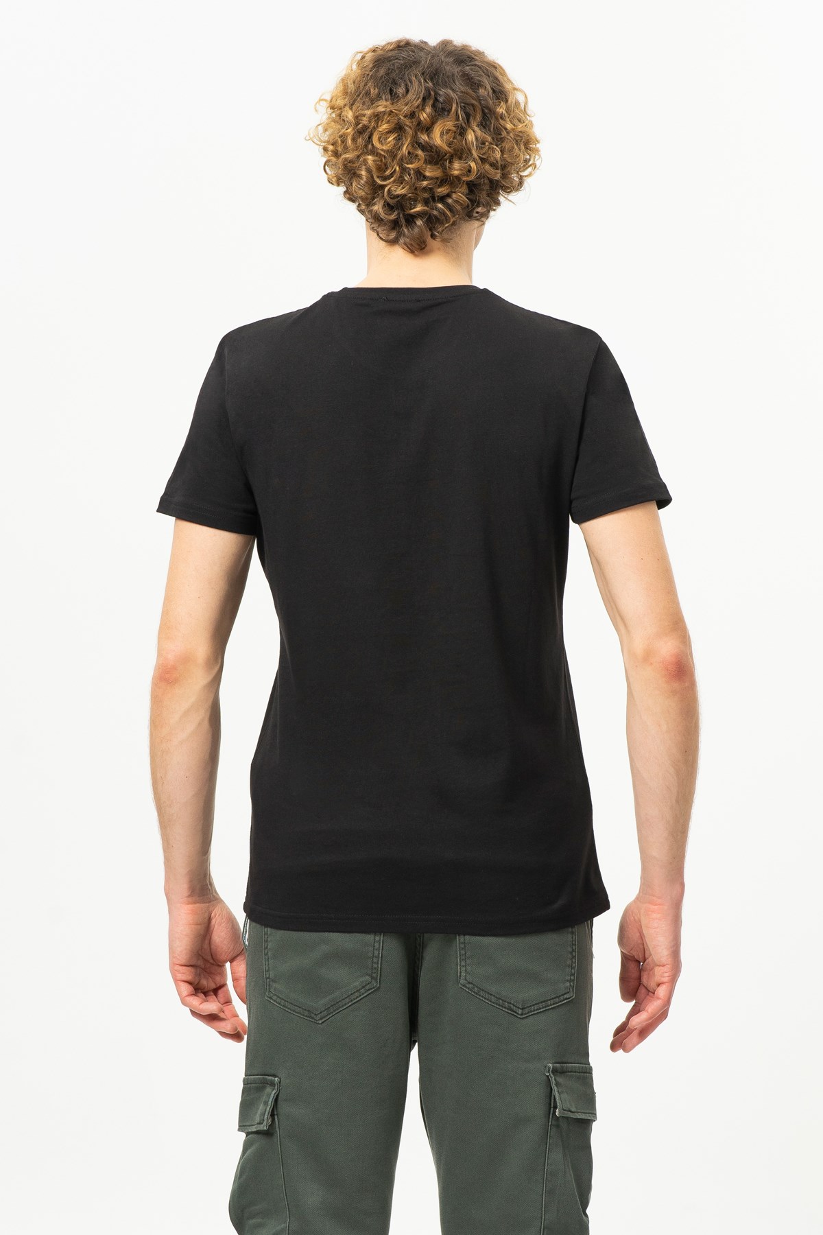 Benetton Erkek Tişört BNT-M20436 Siyah