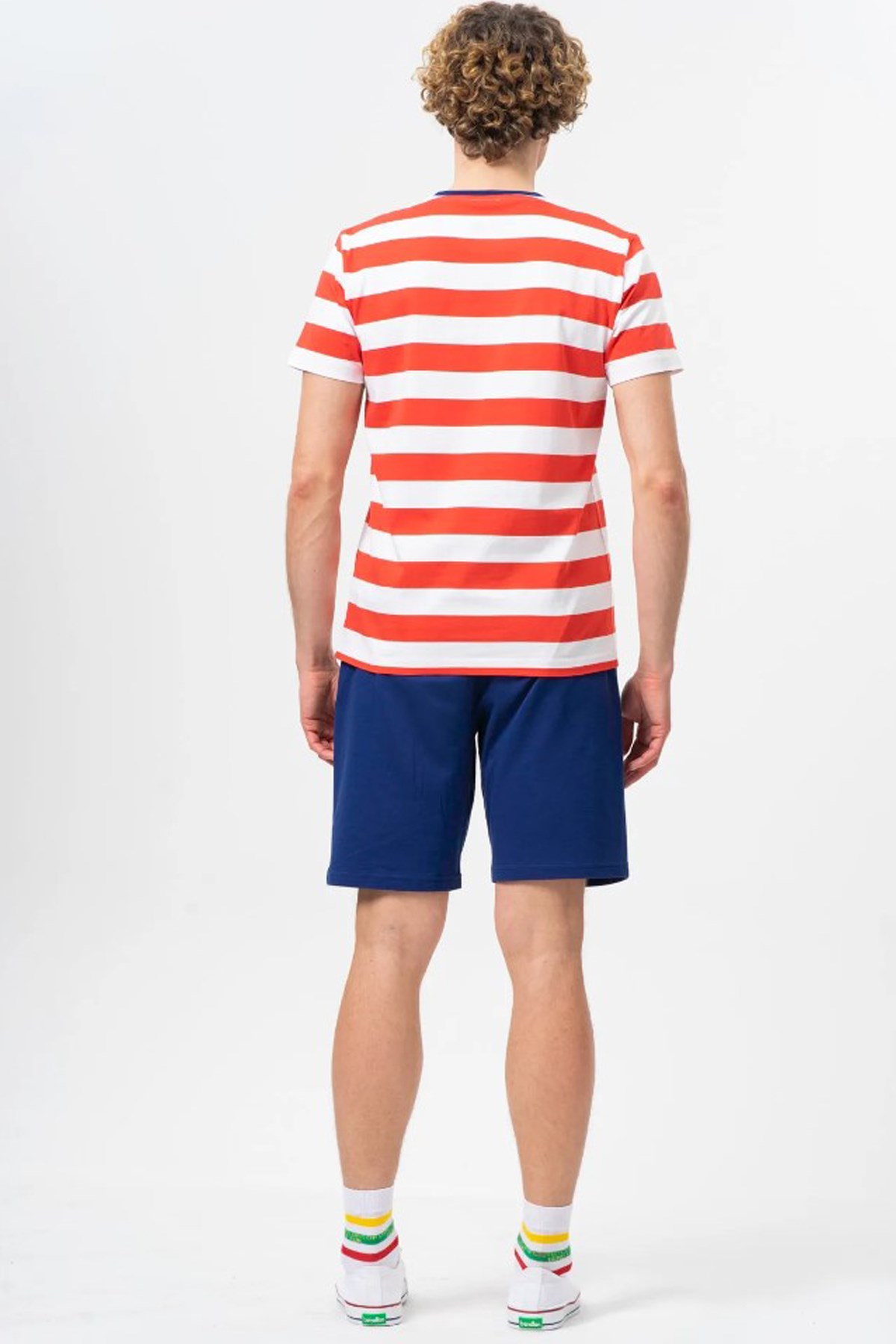 Benetton Erkek Tişört BNT-M20454 Kırmızı