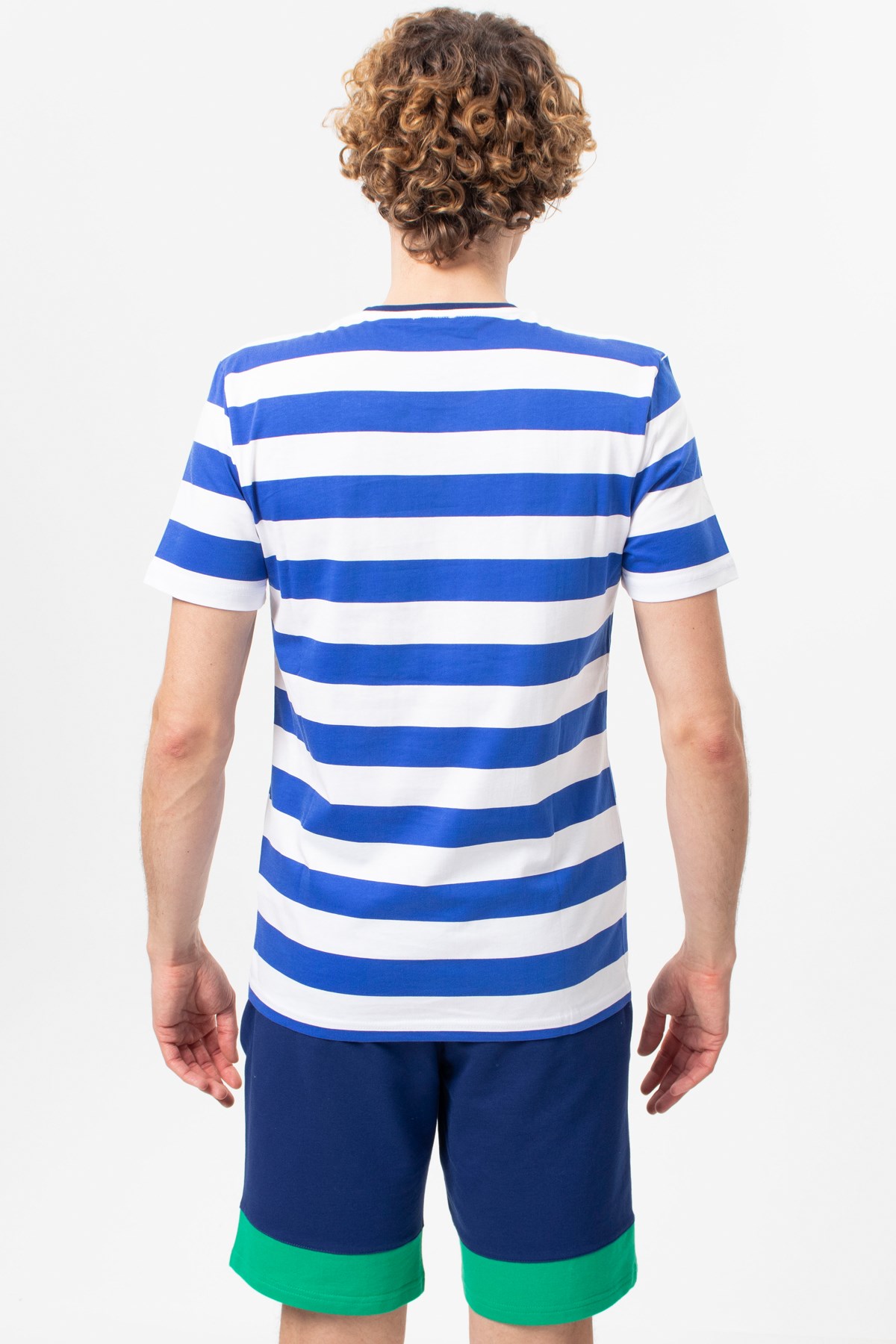 Benetton Erkek Tişört BNT-M20454 Mavi