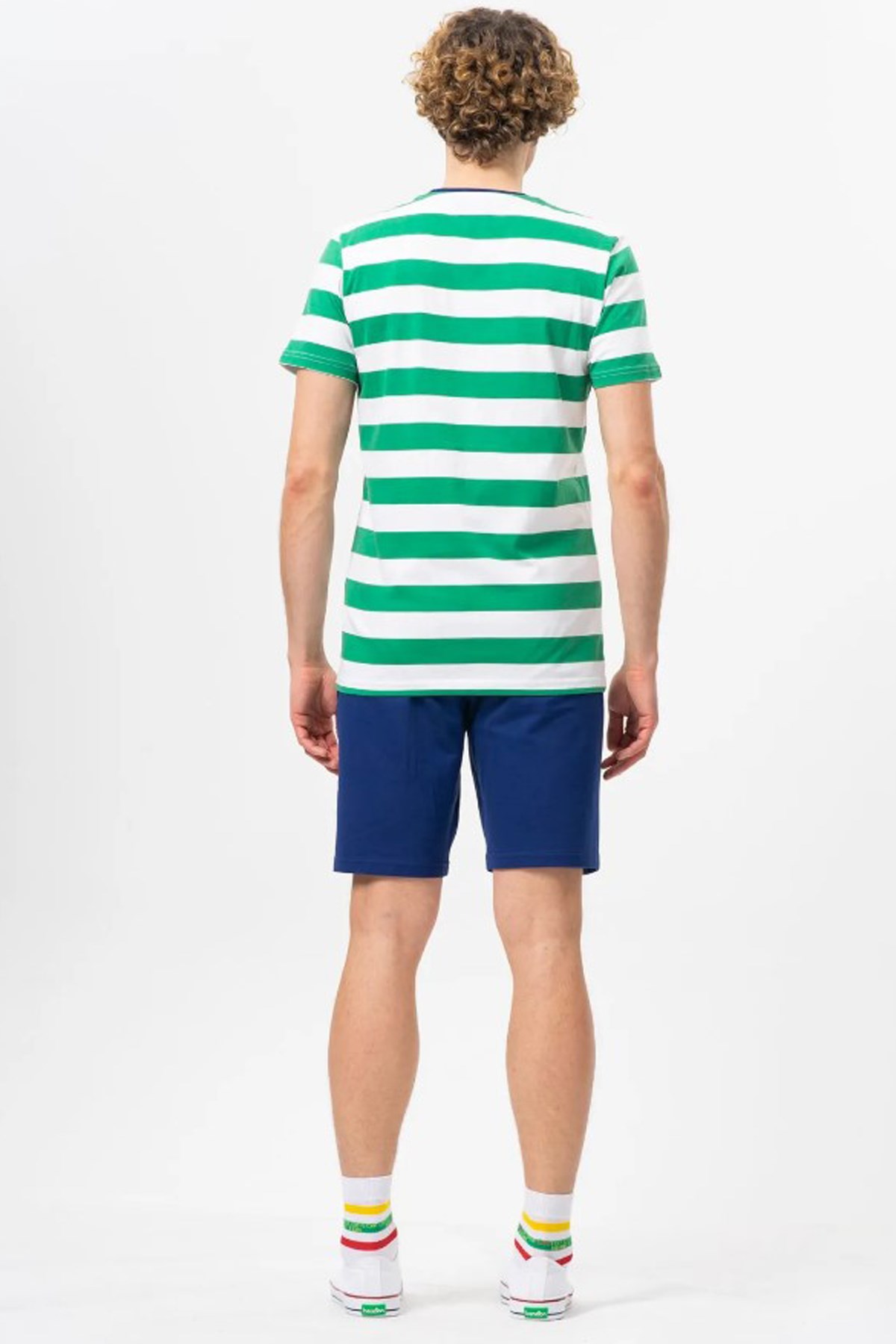 Benetton Erkek Tişört BNT-M20454 Yeşil