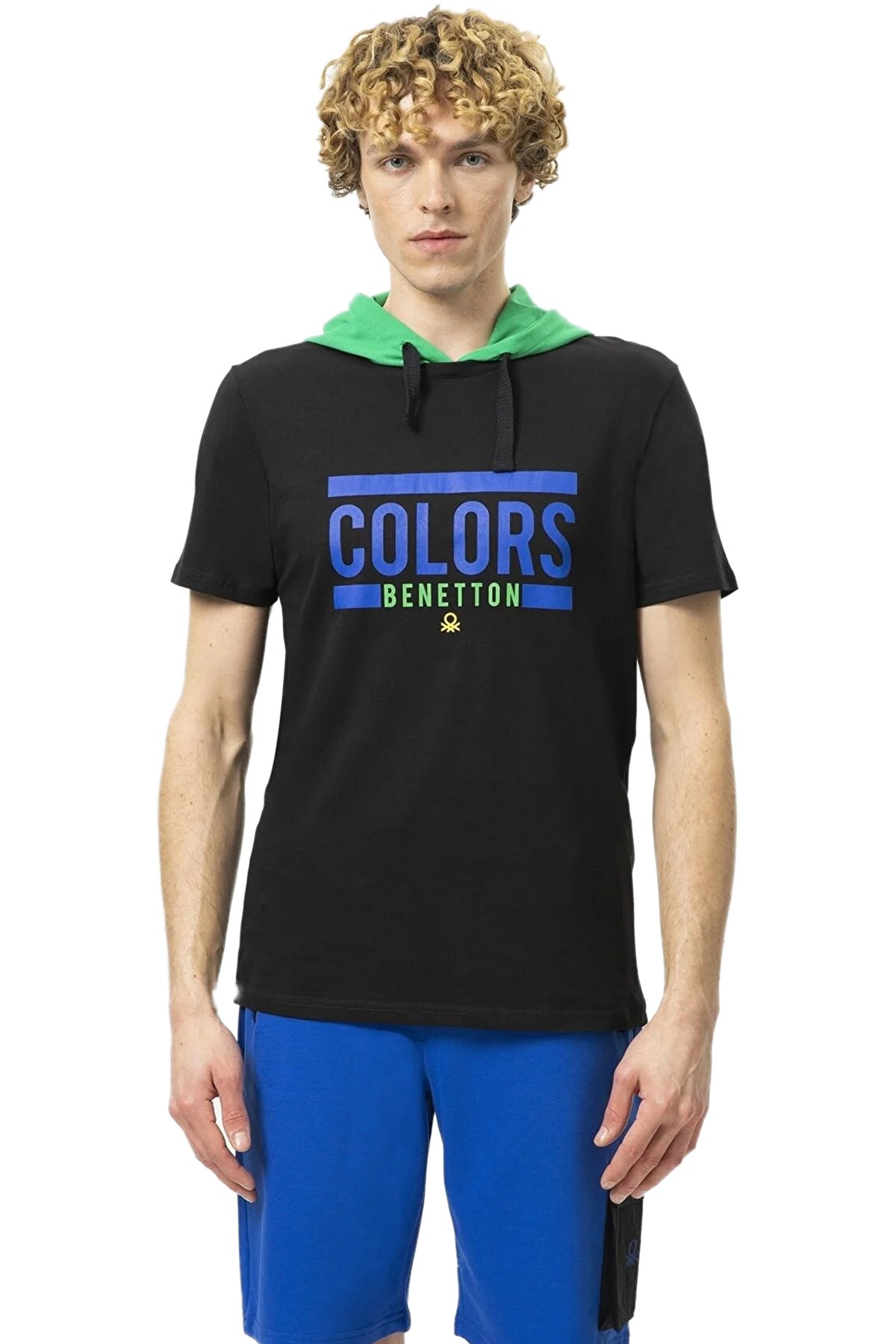 Benetton Erkek Tişört BNT-M20456 Siyah