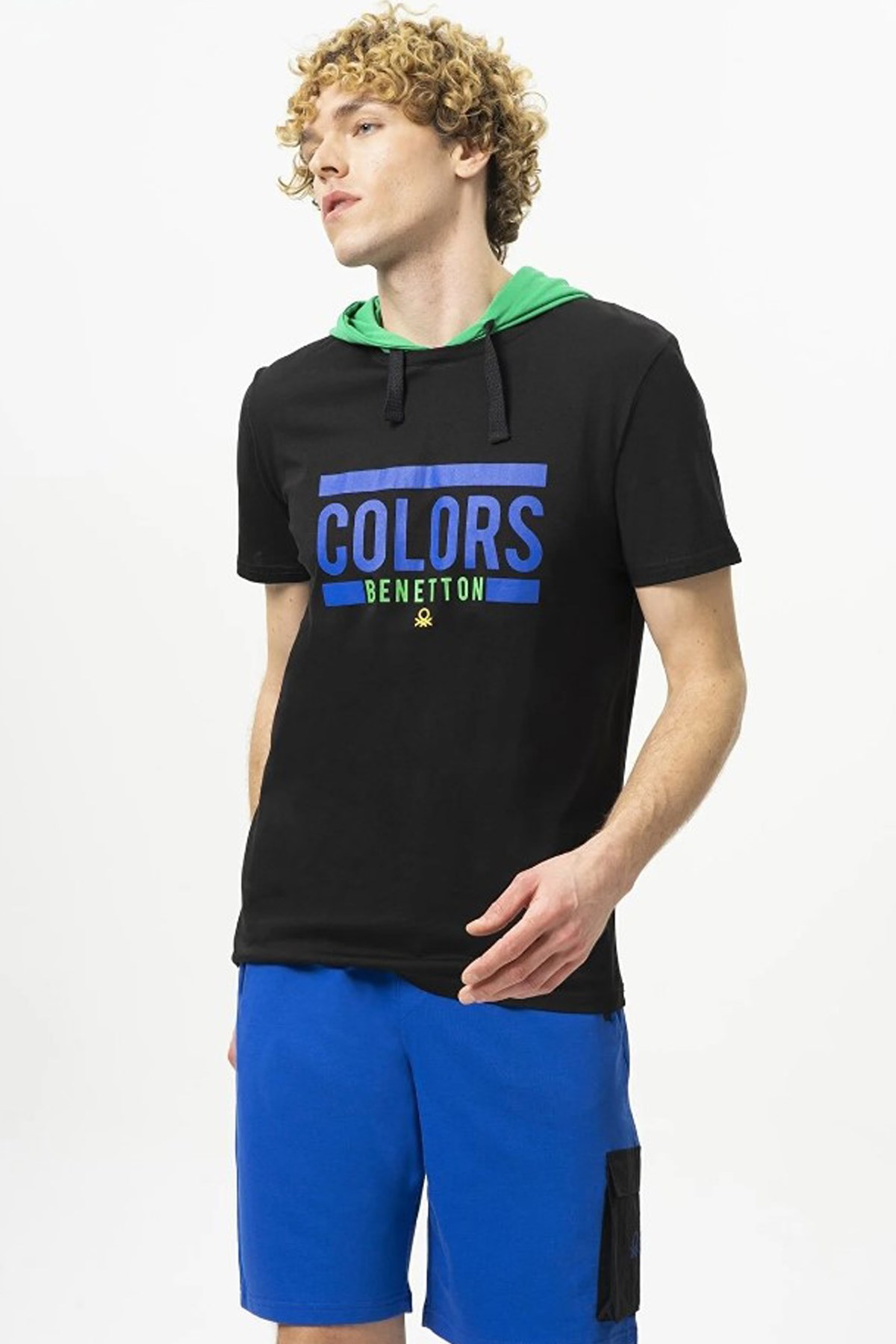 Benetton Erkek Tişört BNT-M20456 Siyah