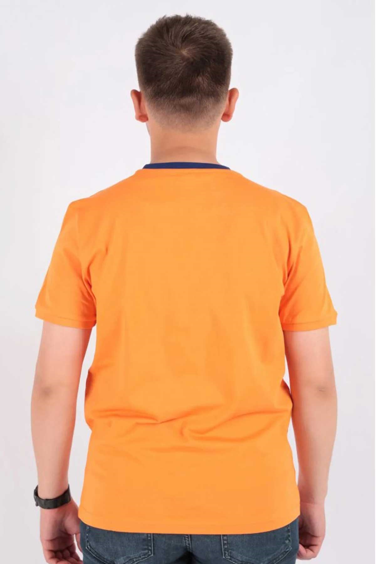 Benetton Erkek Tişört BNT-M20461 Turuncu