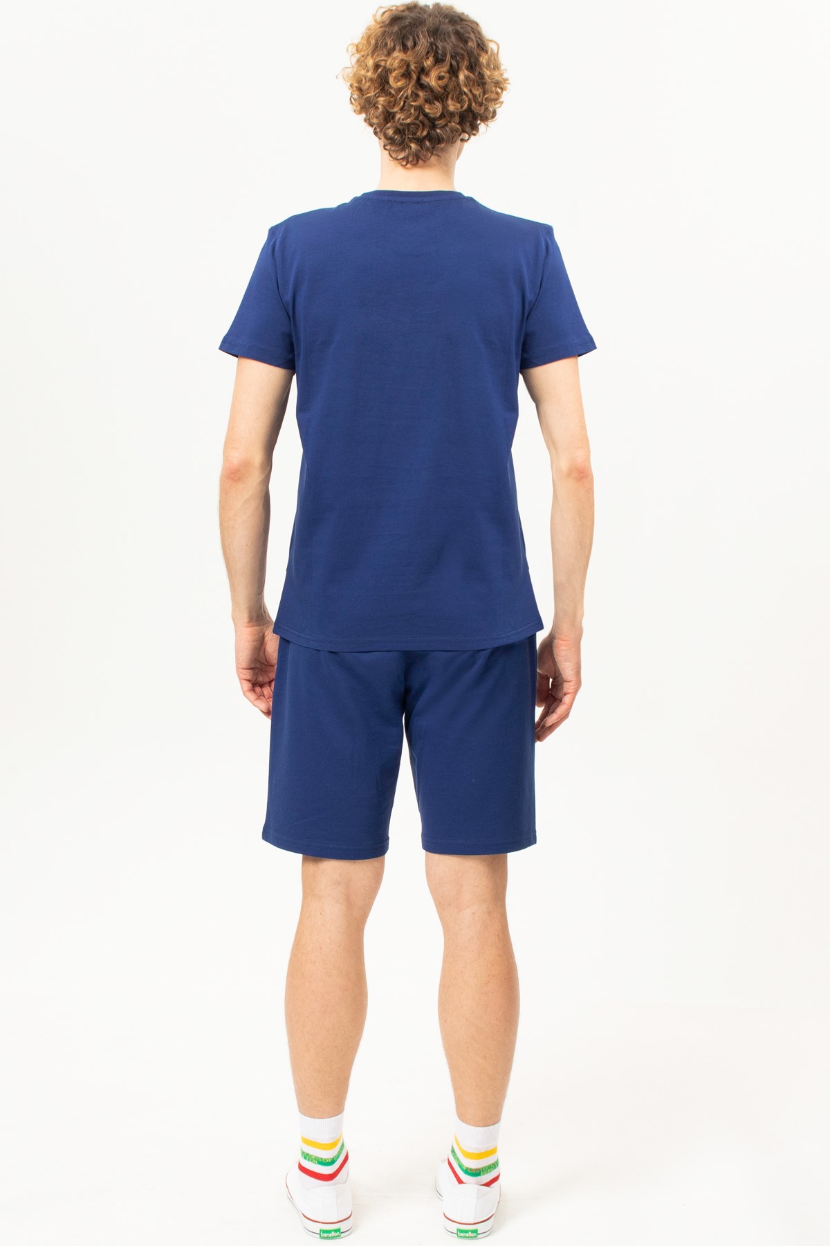 Benetton Erkek Tişört BNT-M20465 Lacivert