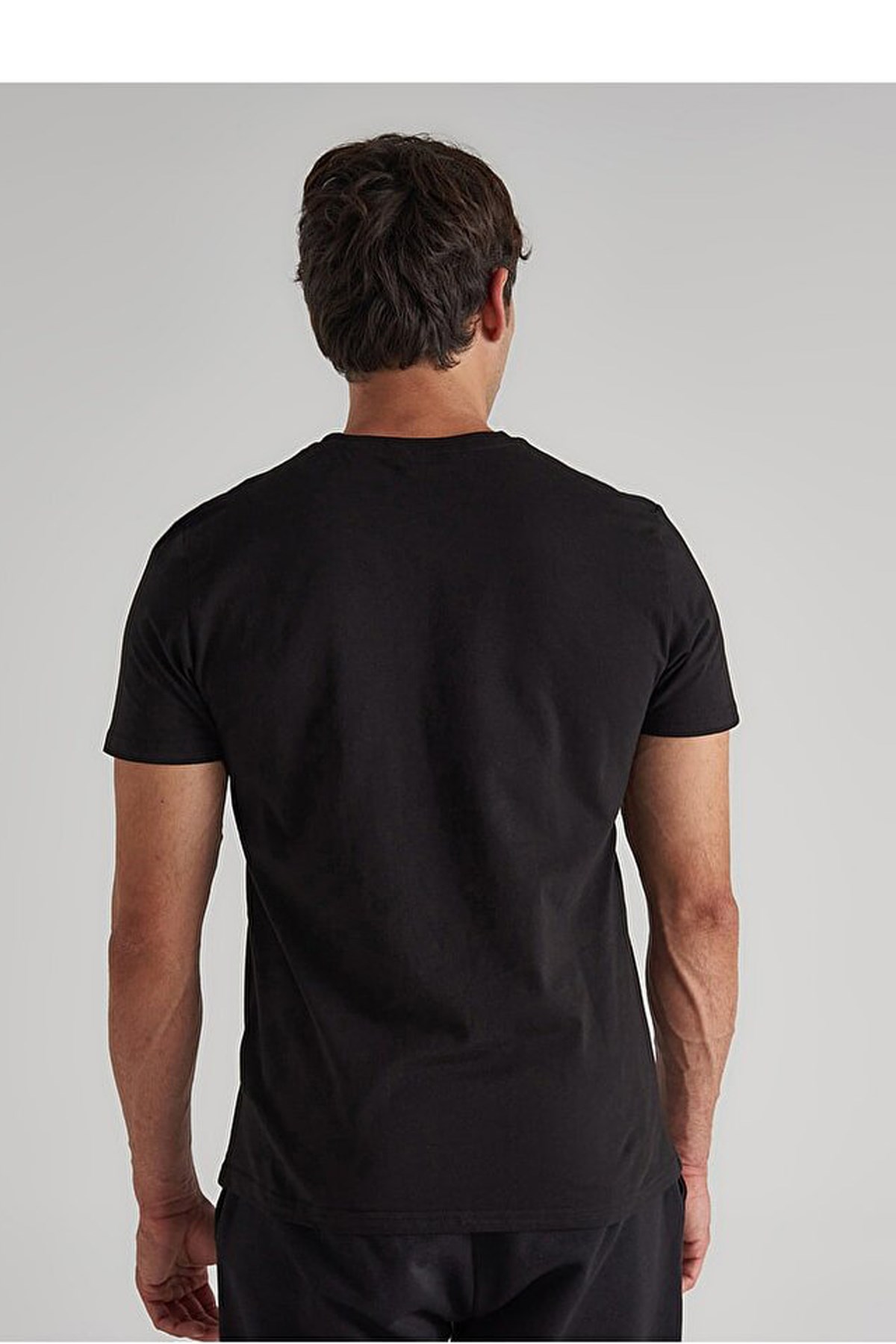 Benetton Erkek Tişört BNT-M23013 Siyah