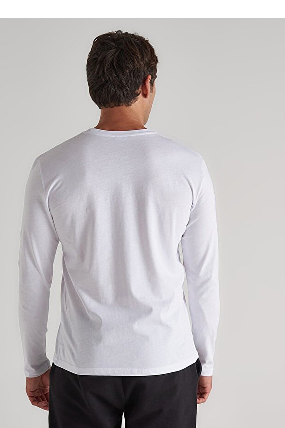 Benetton Erkek Sweatshirt BNT-M23014 Beyaz