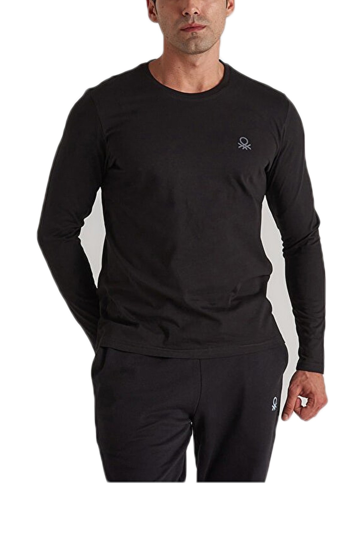 Benetton Erkek Sweatshirt BNT-M23014 Siyah