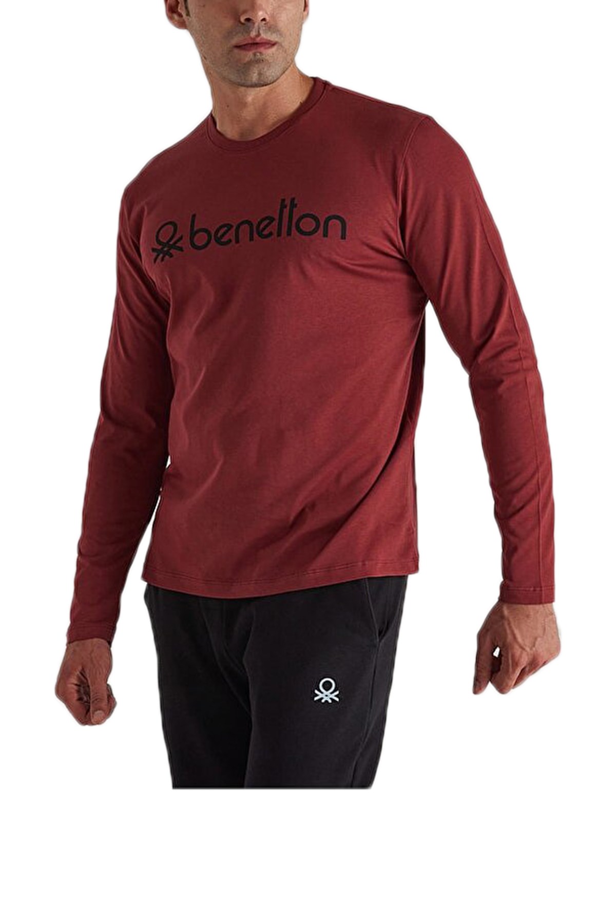 Benetton Erkek Sweatshirt BNT-M23015 Bordo