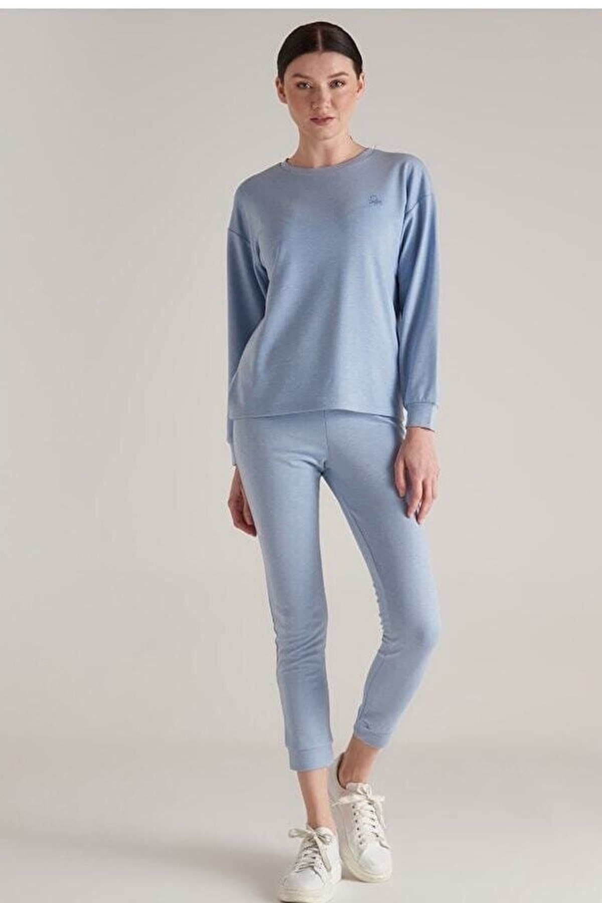 Benetton Kadın Eşofman Altı BNT-W045 BOTTOM Mavi