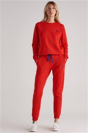 Benetton Kadın Eşofman Altı BNT-W100 B Kırmızı