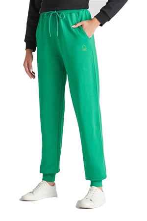 Benetton Kadın Eşofman Altı BNT-W100 B Yeşil