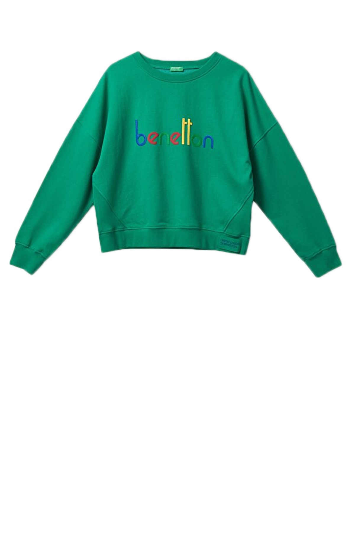 Benetton Kadın Sweatshirt BNT-W100 T Yeşil