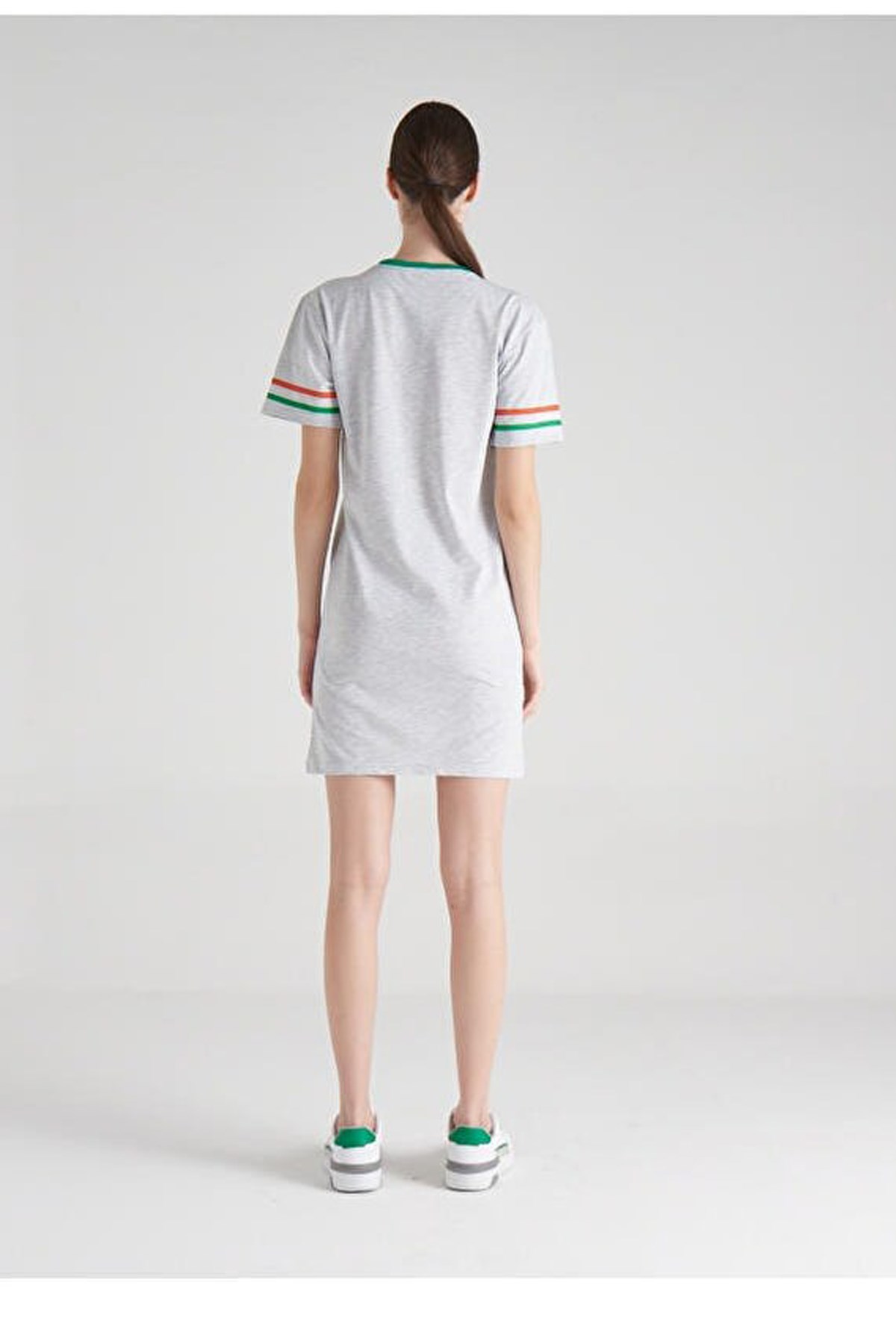 Benetton Kadın Elbise BNT-W151 Gri