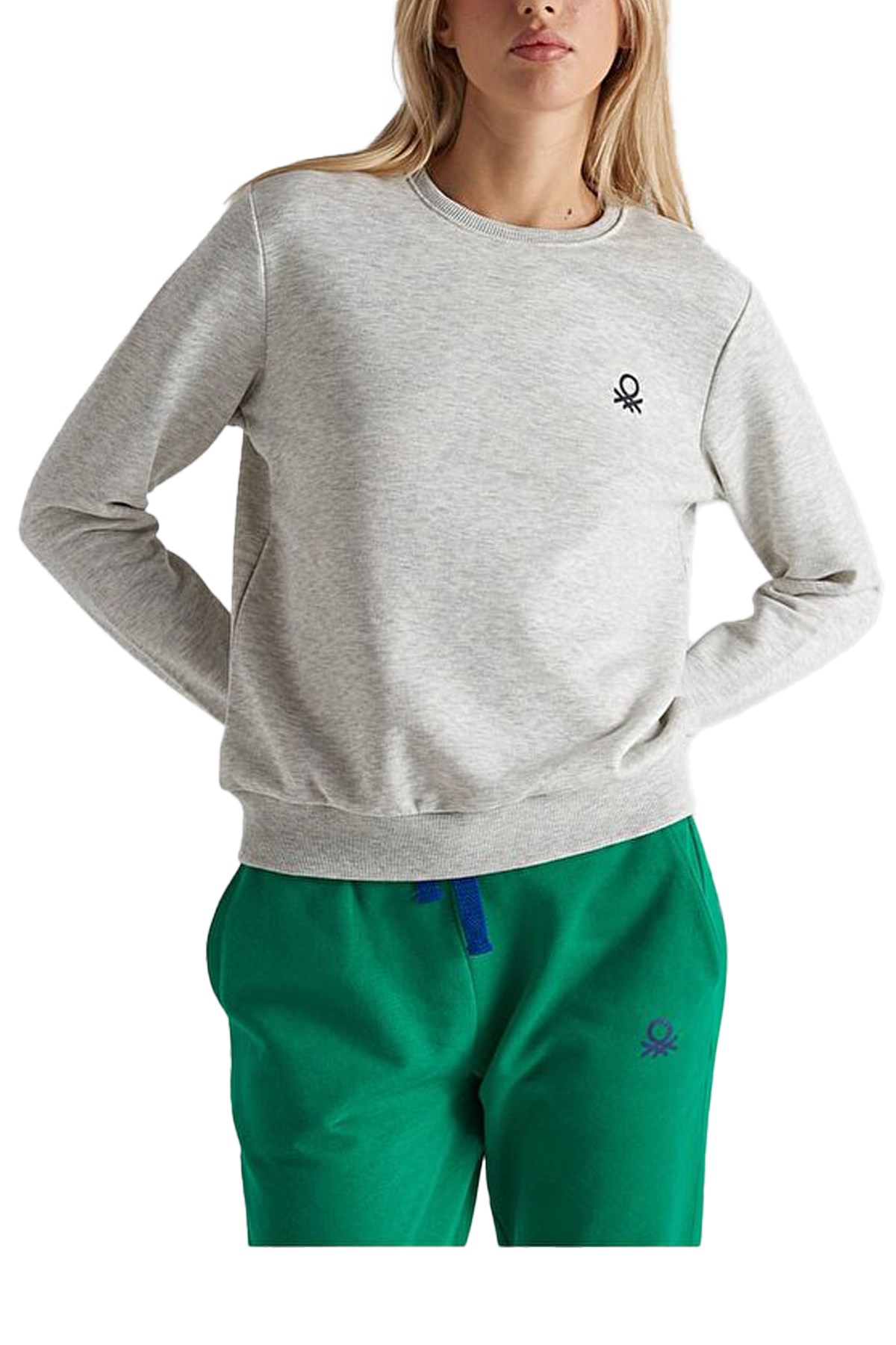 Benetton Kadın Sweatshirt BNT-W20051 Gri