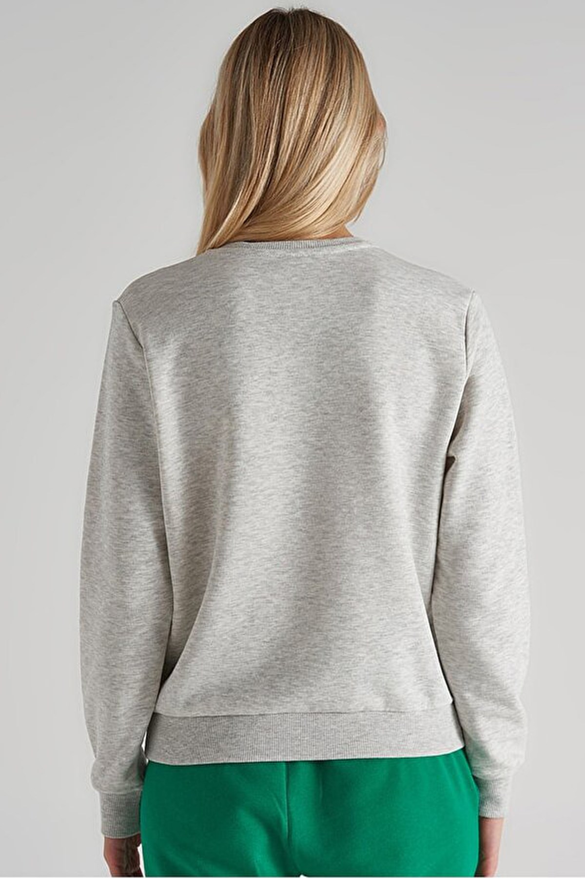 Benetton Kadın Sweatshirt BNT-W20051 Gri