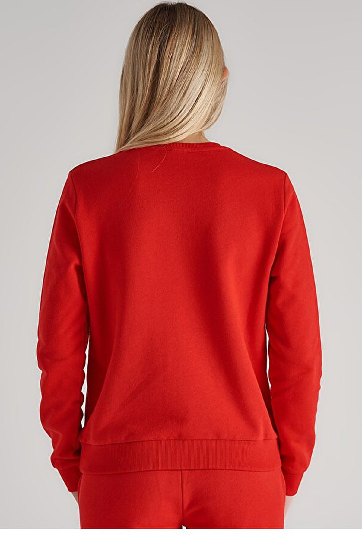 Benetton Kadın Sweatshirt BNT-W20051 Kırmızı