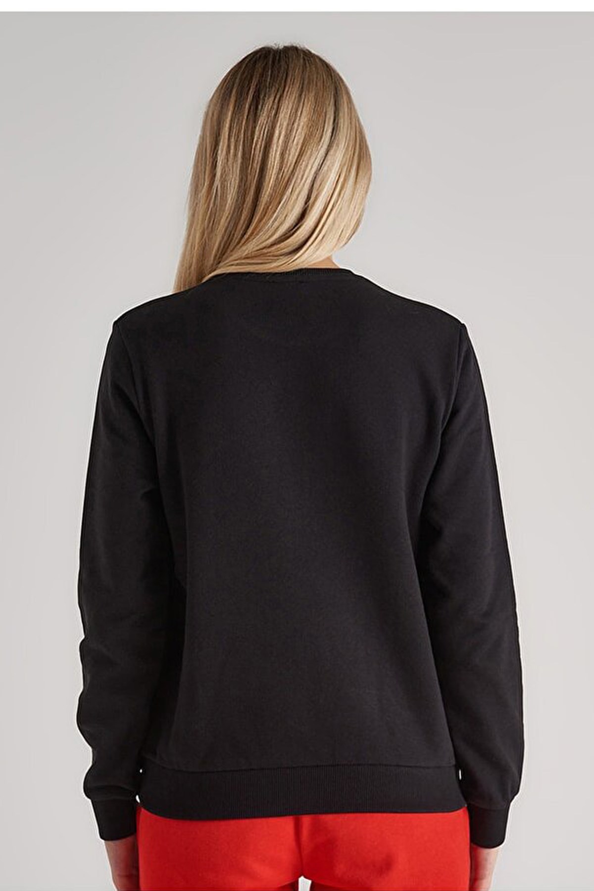 Benetton Kadın Sweatshirt BNT-W20051 Siyah