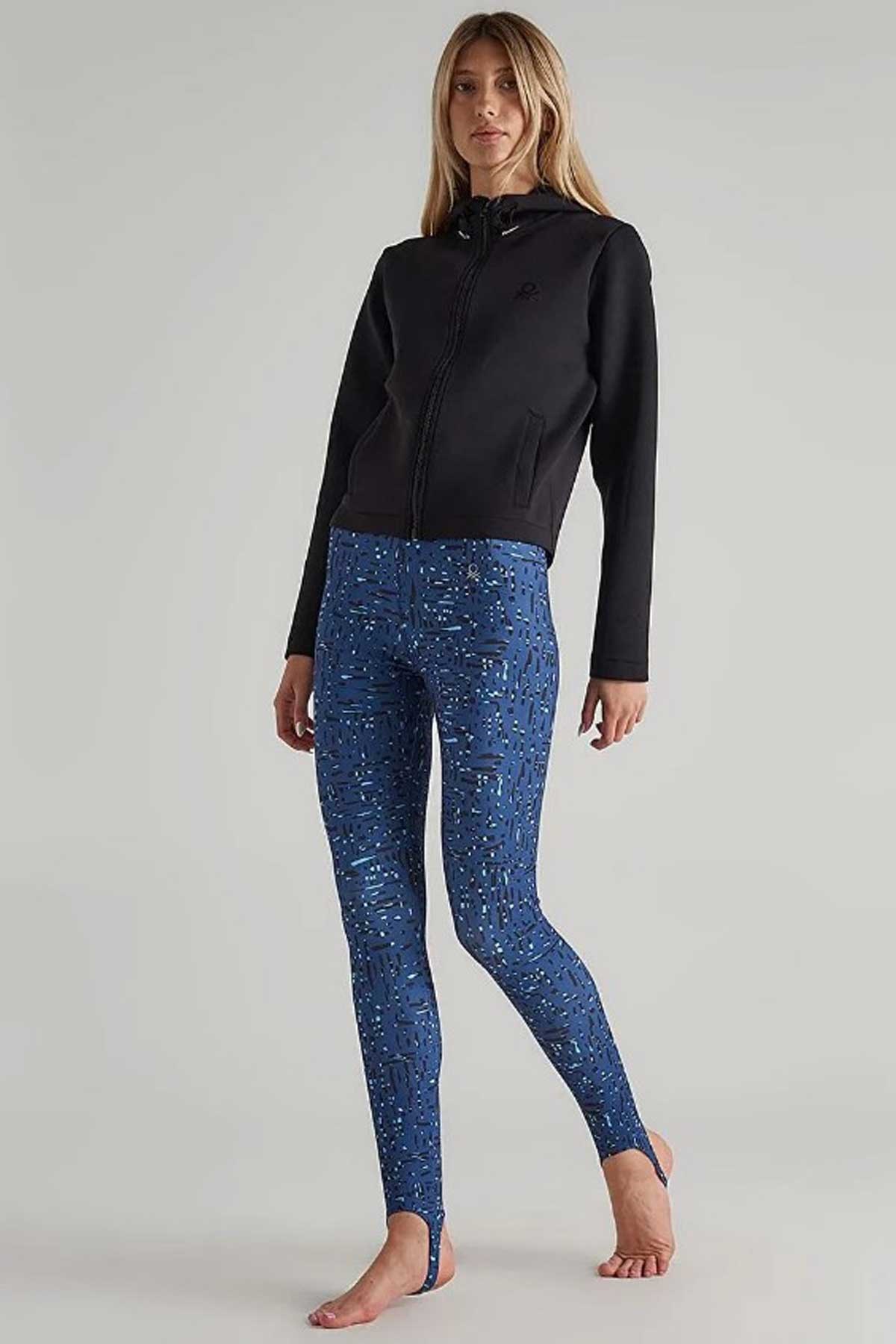 Benetton Kadın Sweatshirt BNT-W20053 Siyah