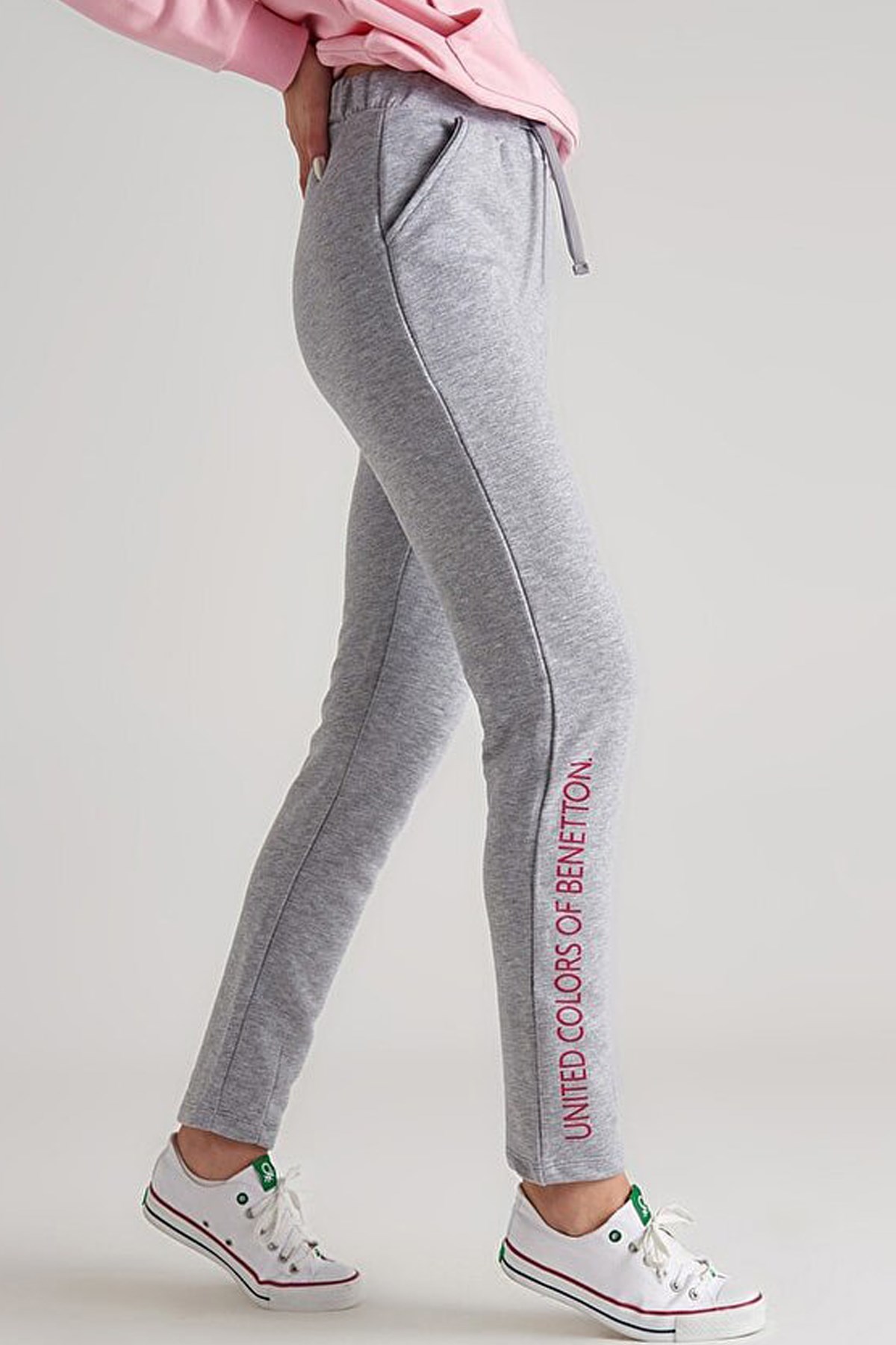 Benetton Kadın Jogger BNT-W20055 Gri