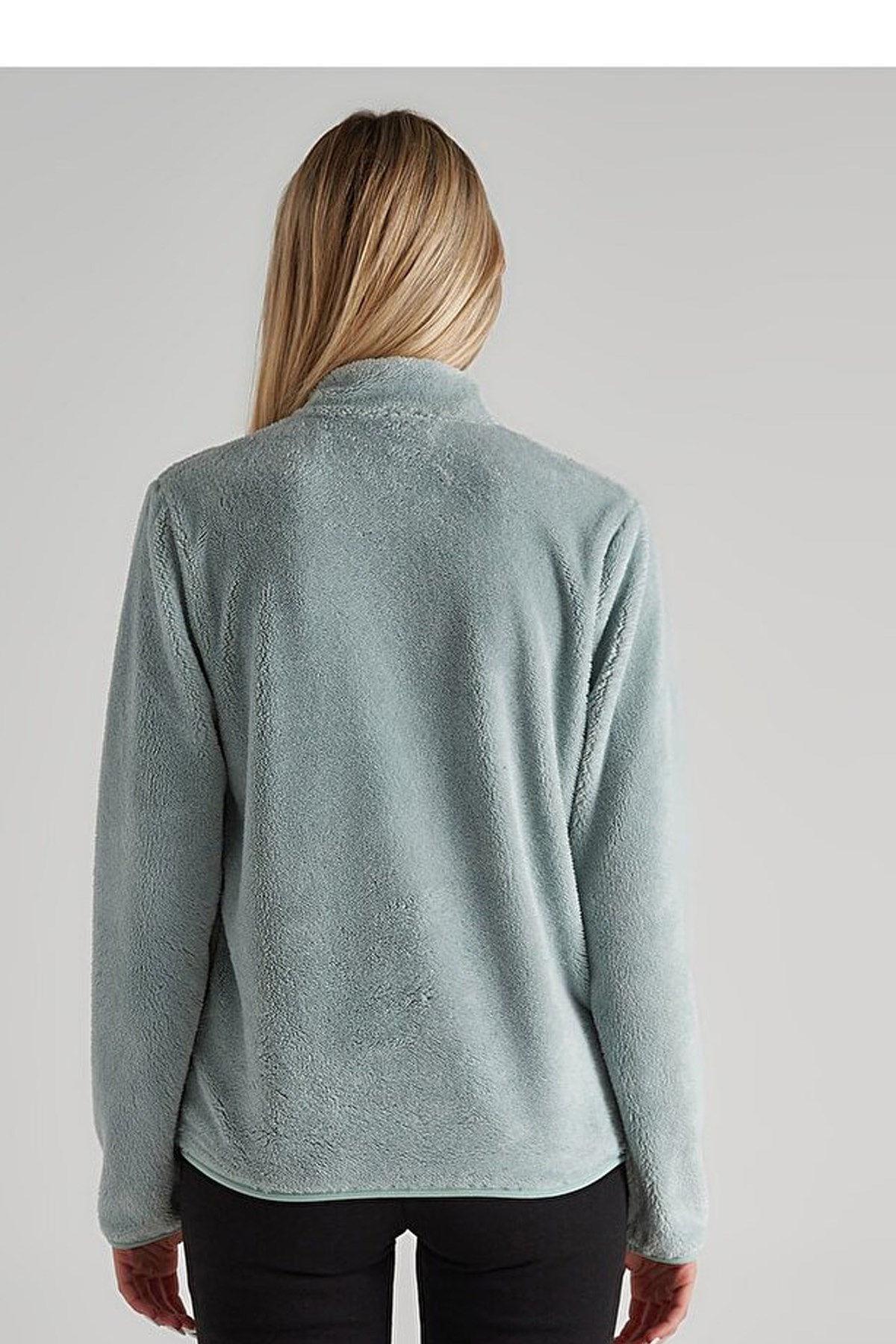 Benetton Kadın Polar Sweatshirt BNT-W20058 Mavi