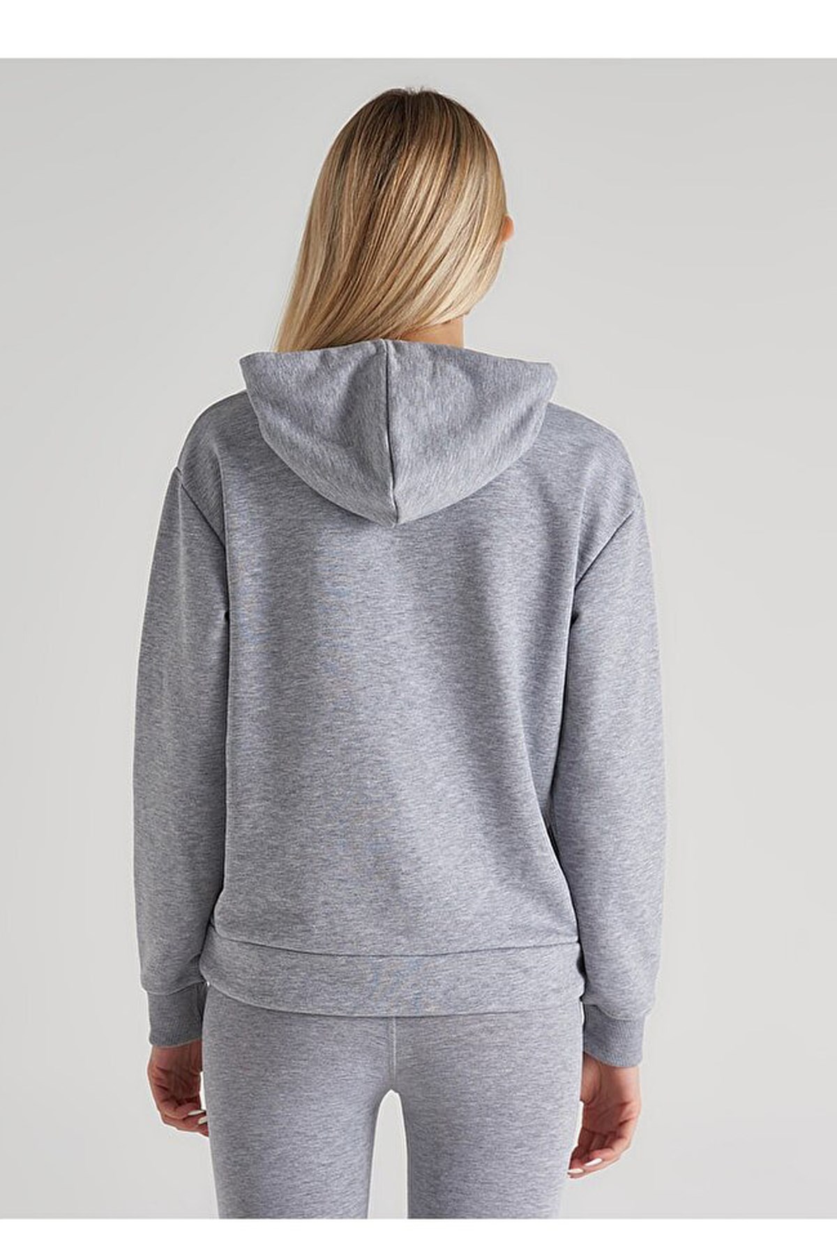 Benetton Kadın Sweatshirt BNT-W20207 Gri