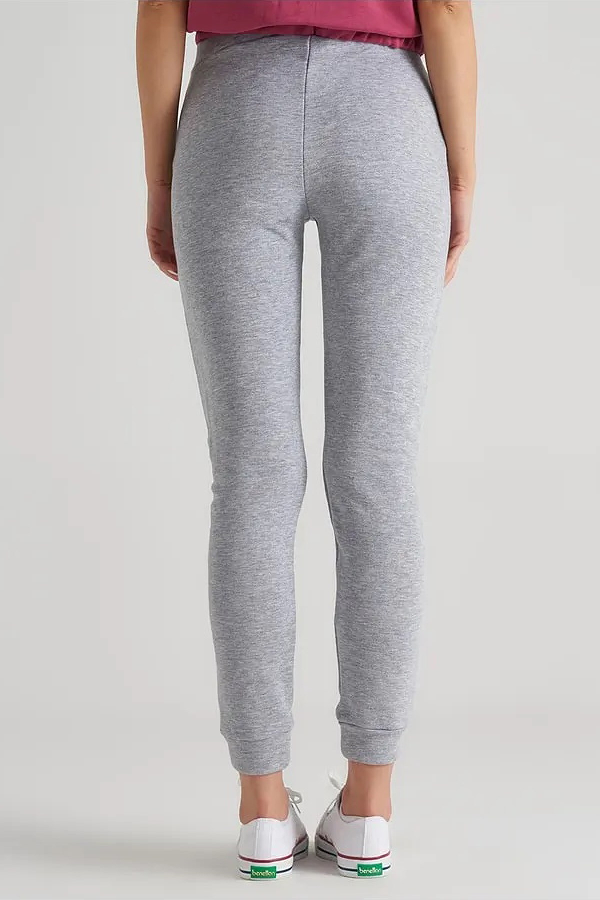 Benetton Kadın Jogger Eşofman Altı BNT-W20210 Gri