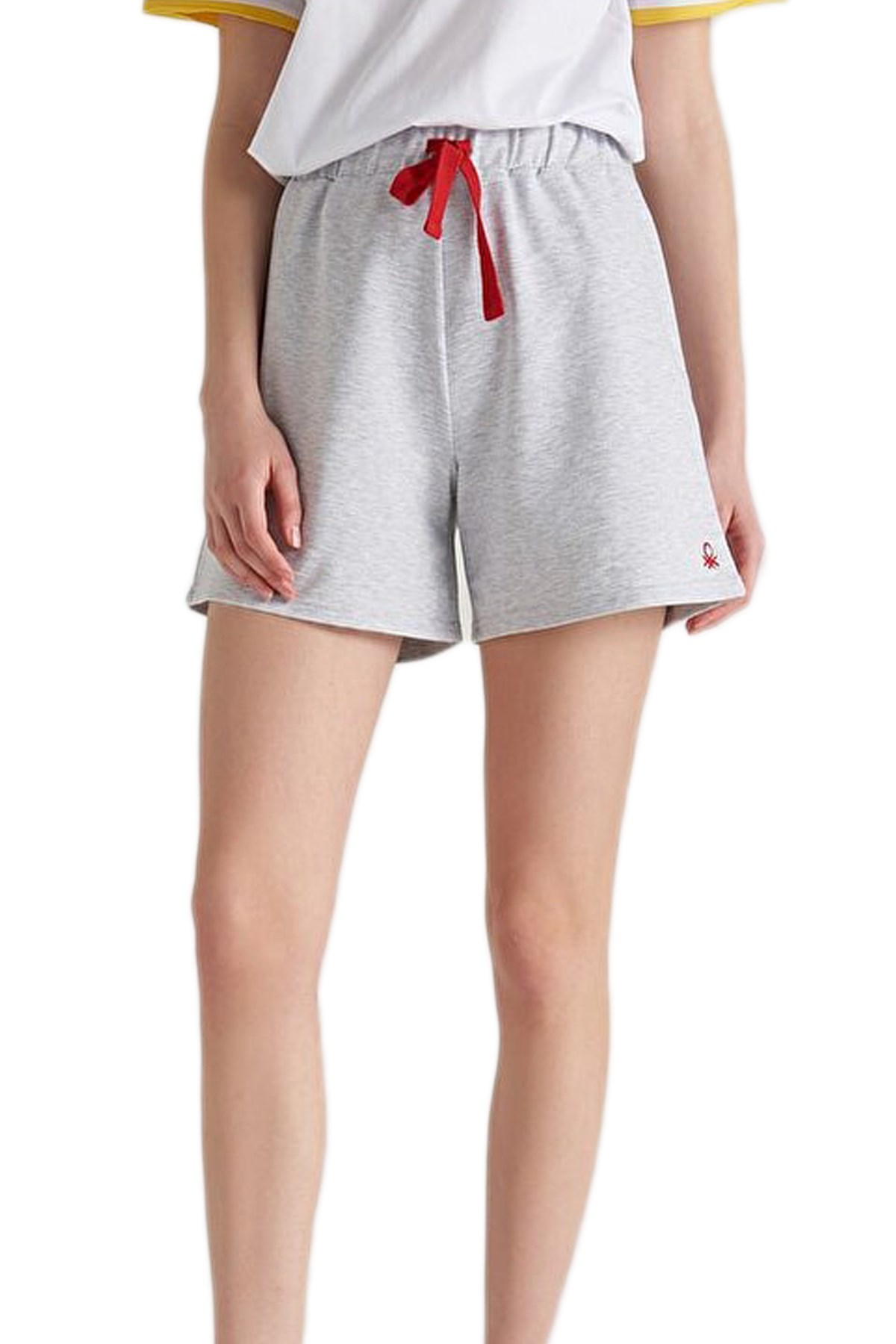 Benetton Kadın Spor Şort BNT-W259 BOTTOM Gri