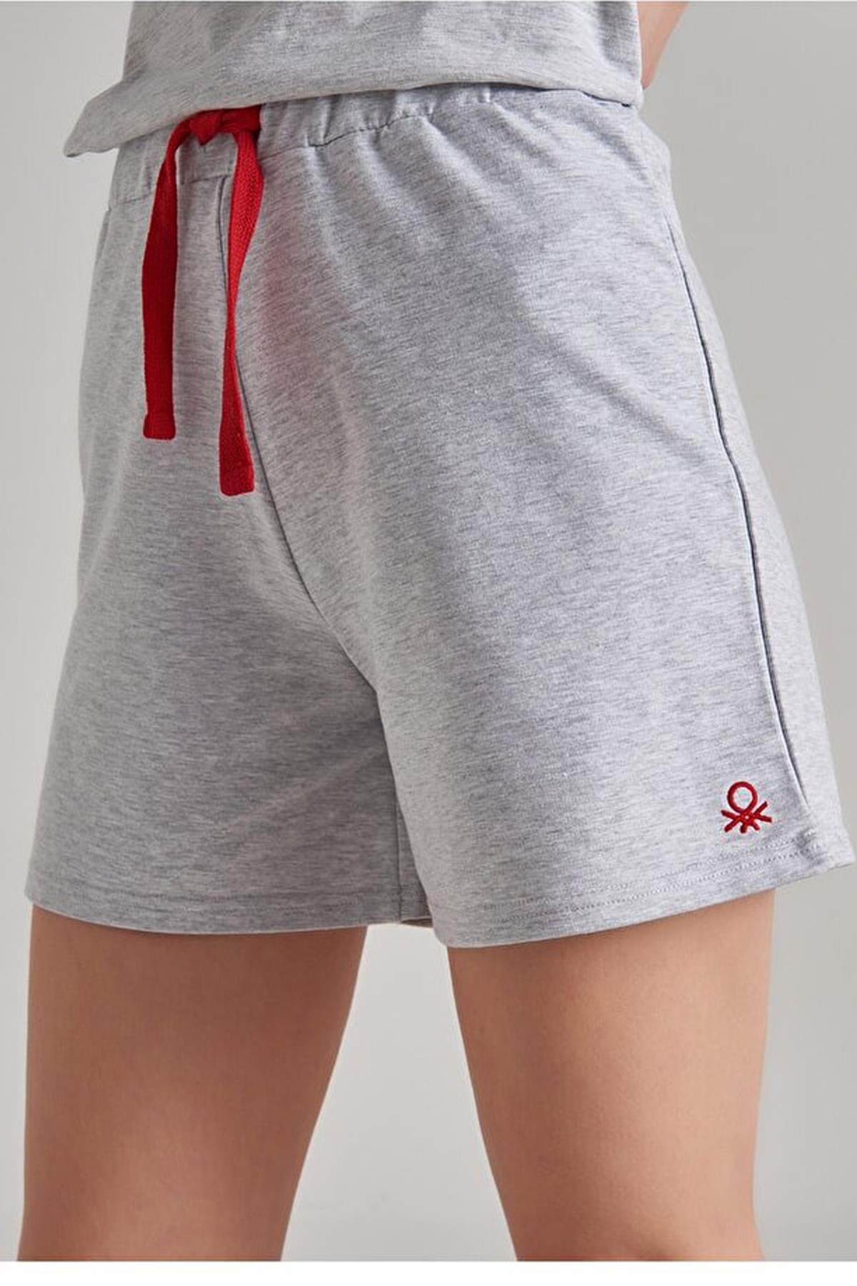 Benetton Kadın Spor Şort BNT-W259 BOTTOM Gri