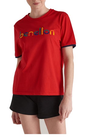 Benetton Kadın Tişört BNT-W261 TOP