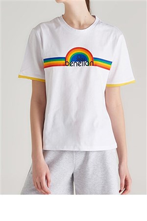 Benetton Kadın Tişört BNT-W262 TOP