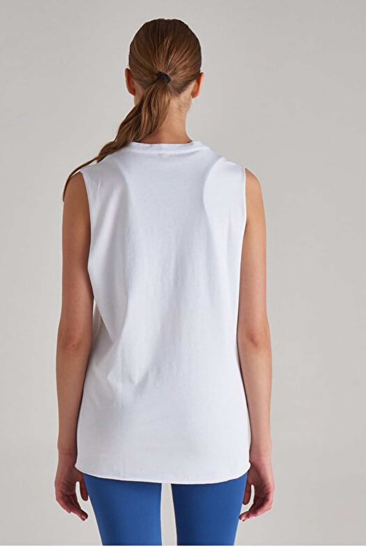 Benetton Kadın Tişört BNT-W265 TOP Beyaz