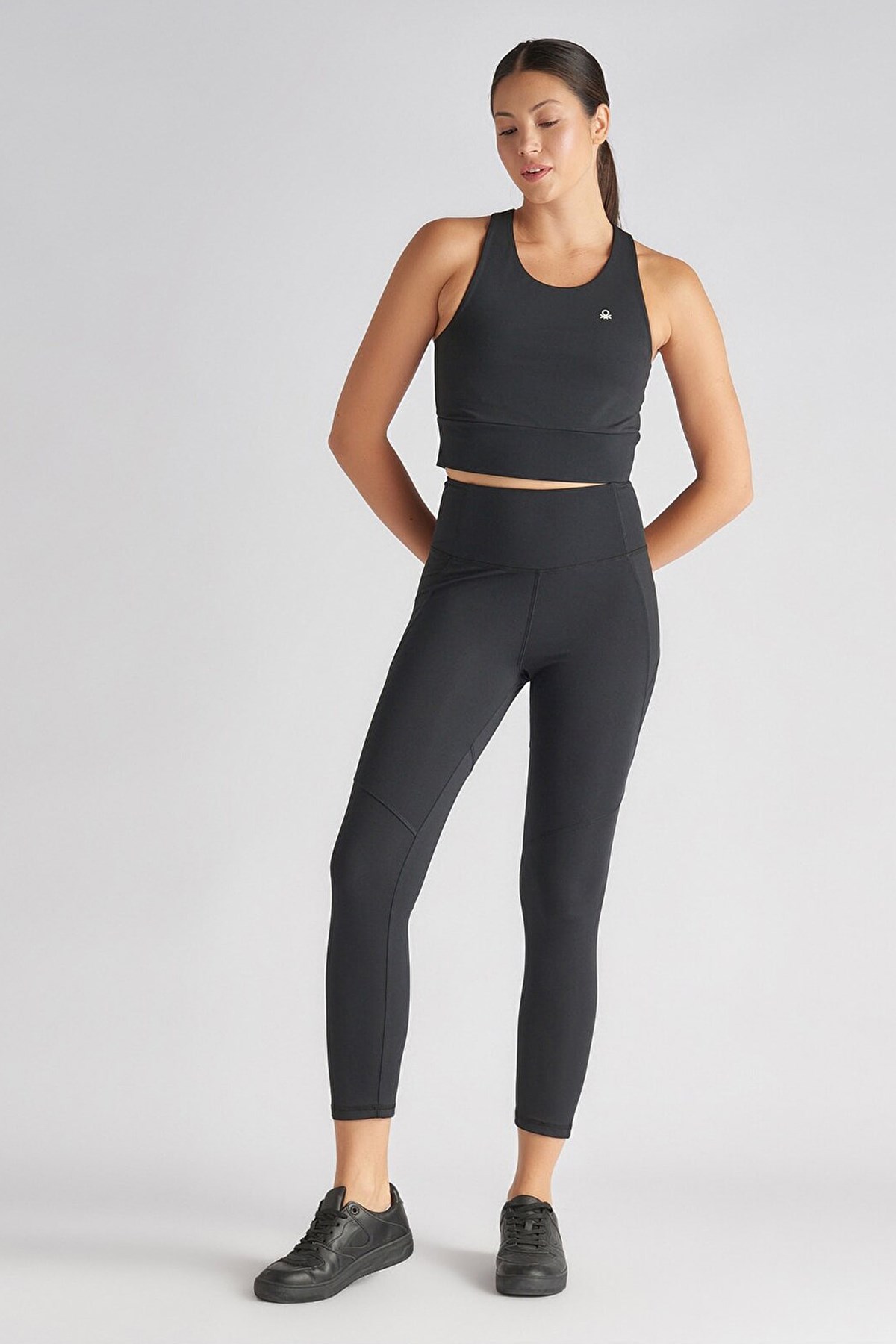 Benetton Kadın Tayt BNT-WA35 Siyah