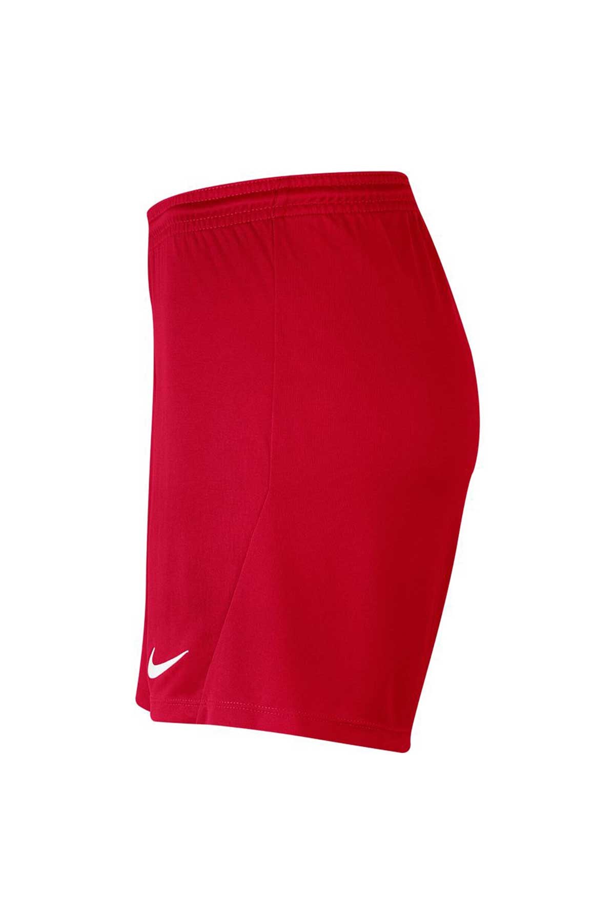 Nike Park III Knit Kadın Spor Şort BV6860-657 Kırmızı