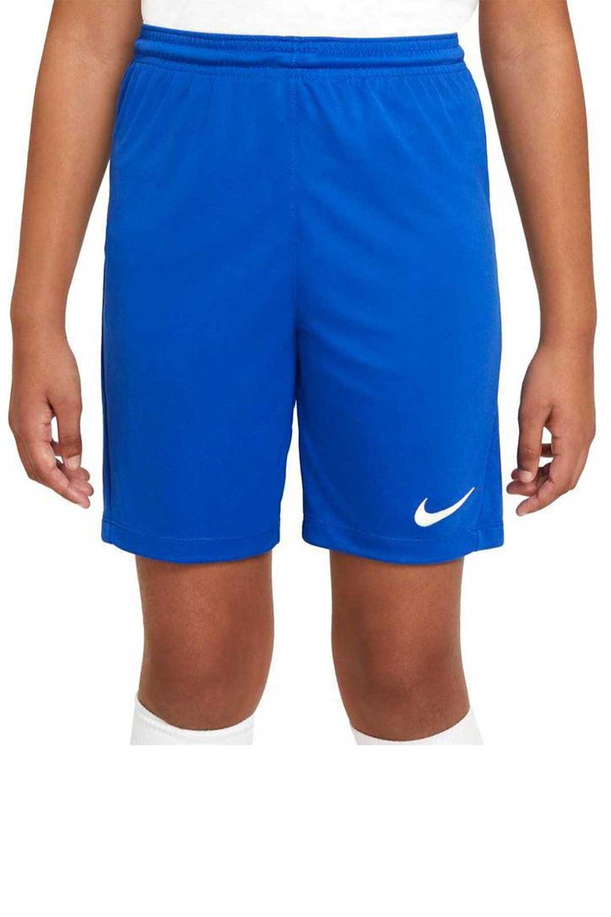 Nike Park III Çocuk Spor Şort BV6865-463 Mavi